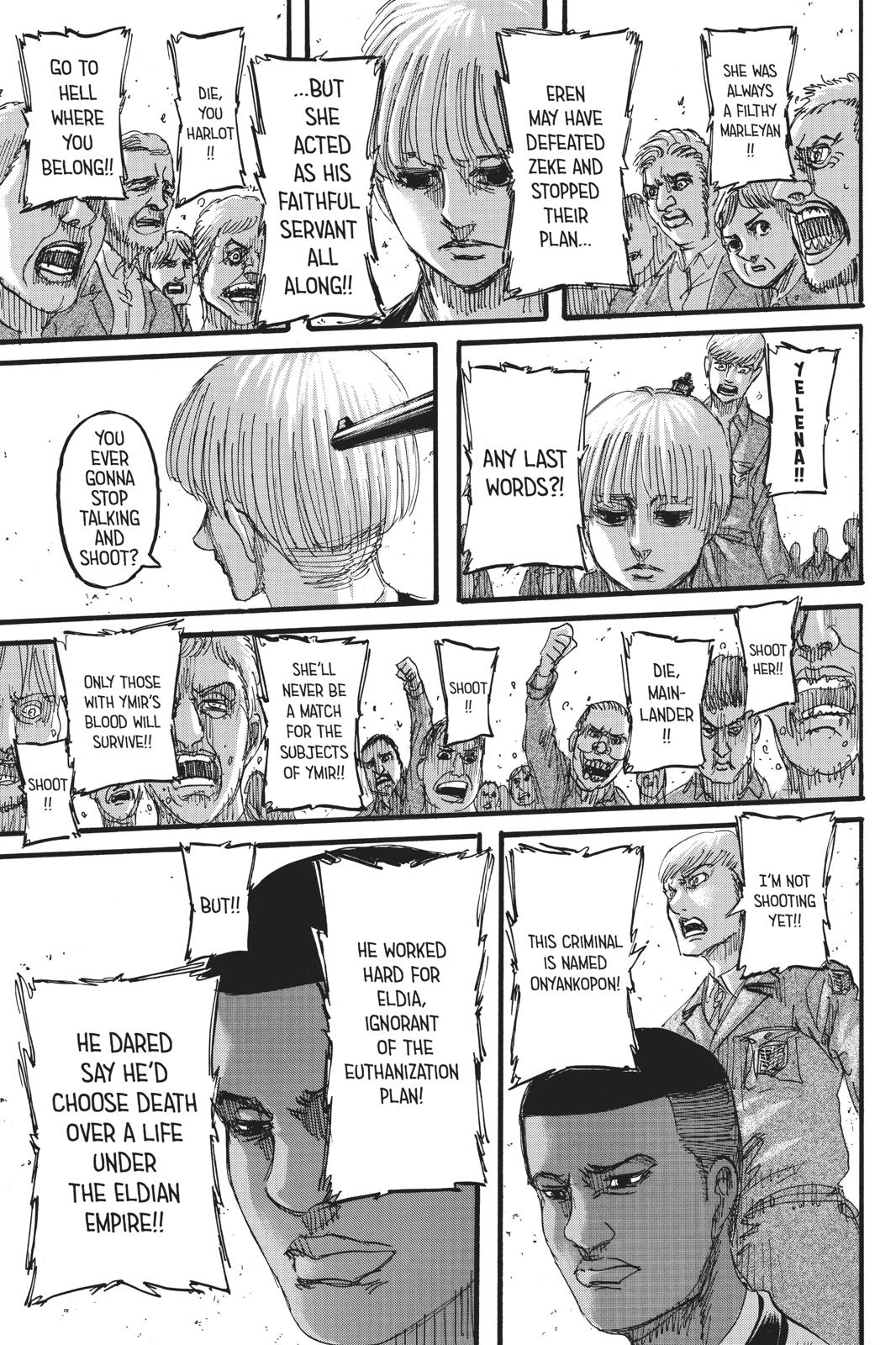 Shingeki no Kyojin - Attack on Titan Chap 126 - Next Chap 127