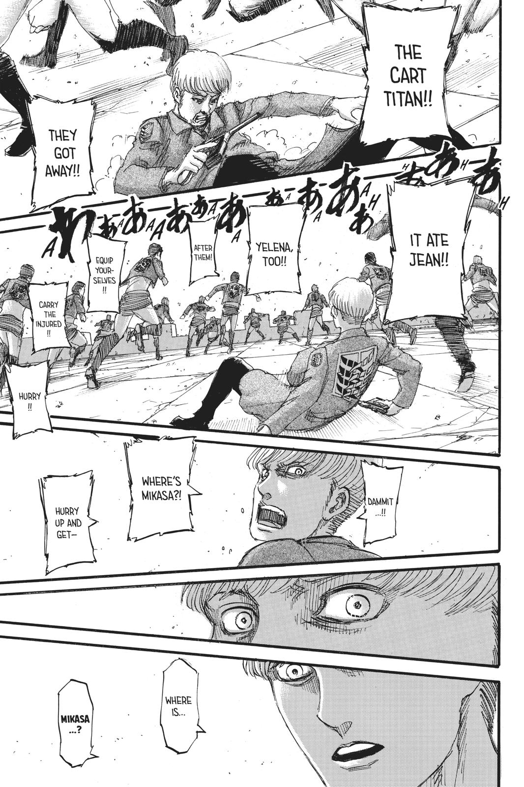 Shingeki no Kyojin - Attack on Titan Chap 126 - Next Chap 127