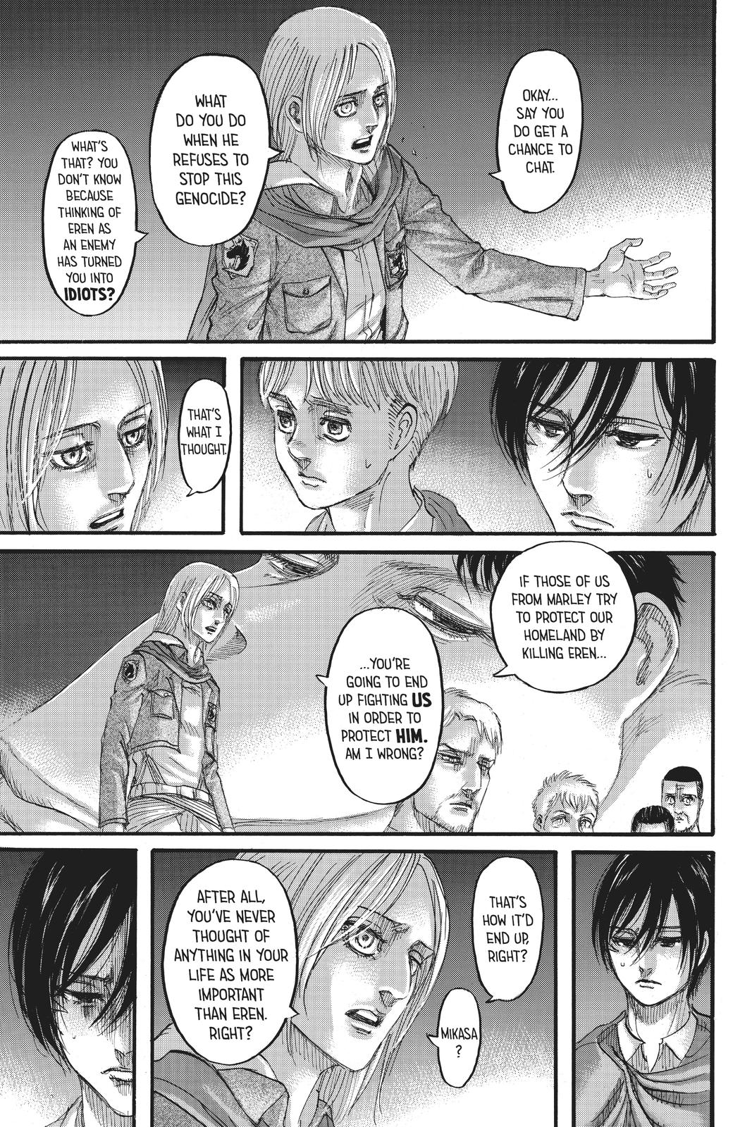Shingeki no Kyojin - Attack on Titan Chap 127 - Next Chap 128