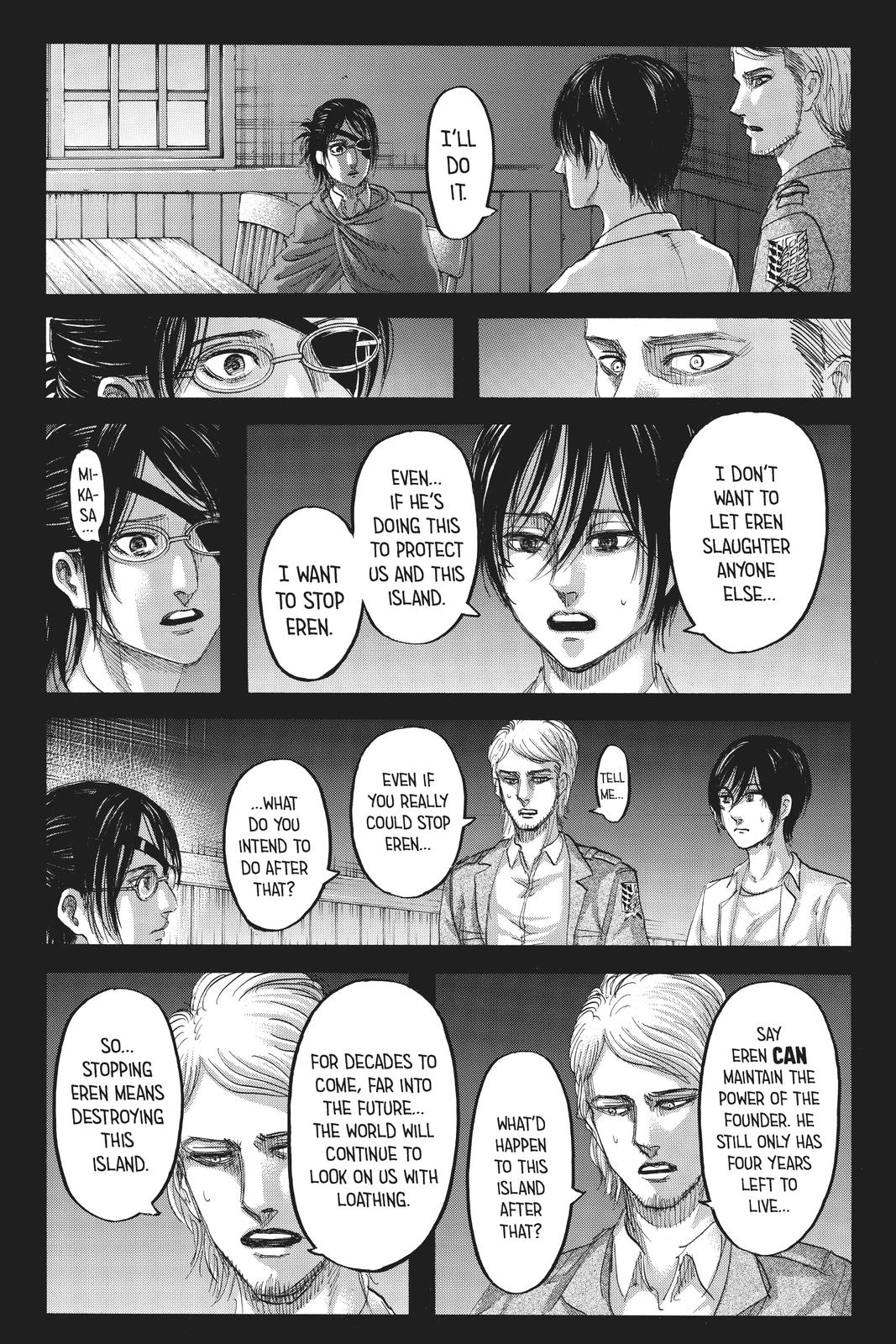 Shingeki no Kyojin - Attack on Titan Chap 127 - Next Chap 128