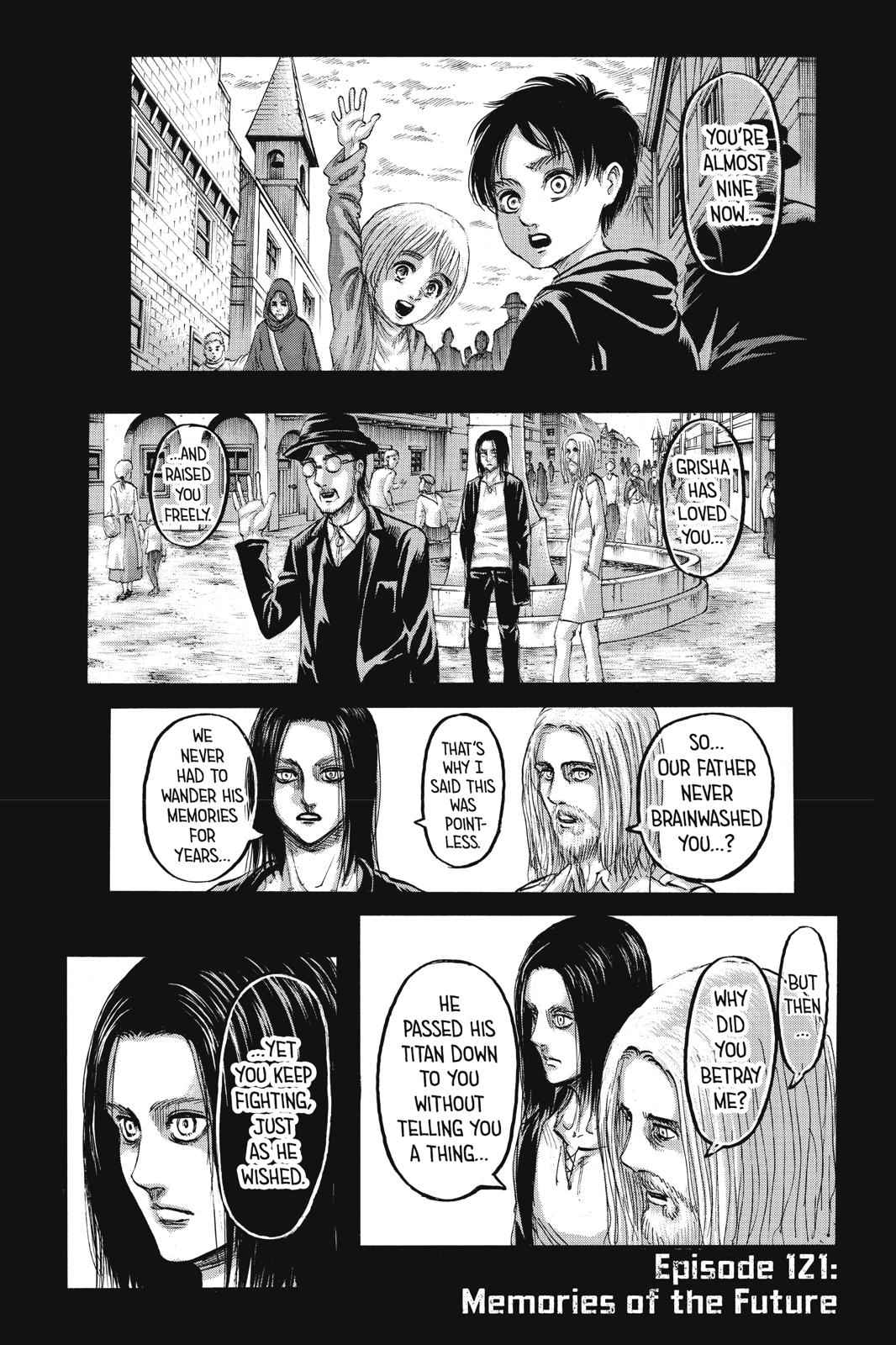 Shingeki no Kyojin - Attack on Titan Chap 121 - Next Chap 122