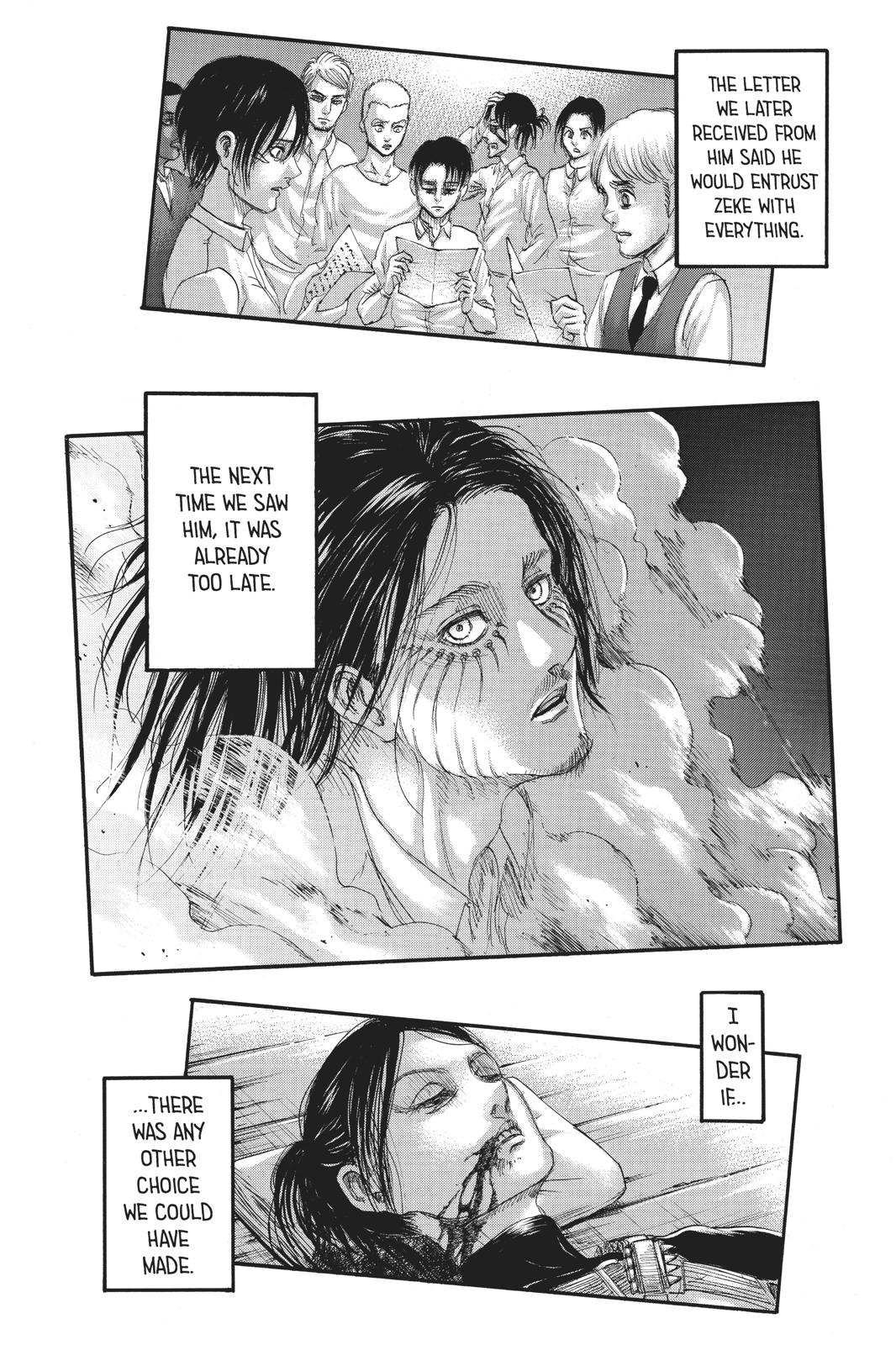 Shingeki no Kyojin - Attack on Titan Chap 123 - Next Chap 124