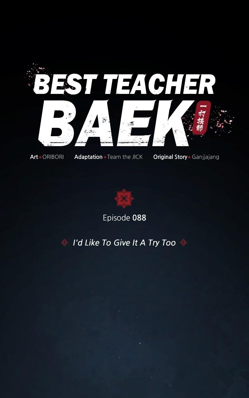 Best Teacher Baek Chap 88 - Next Chap 89