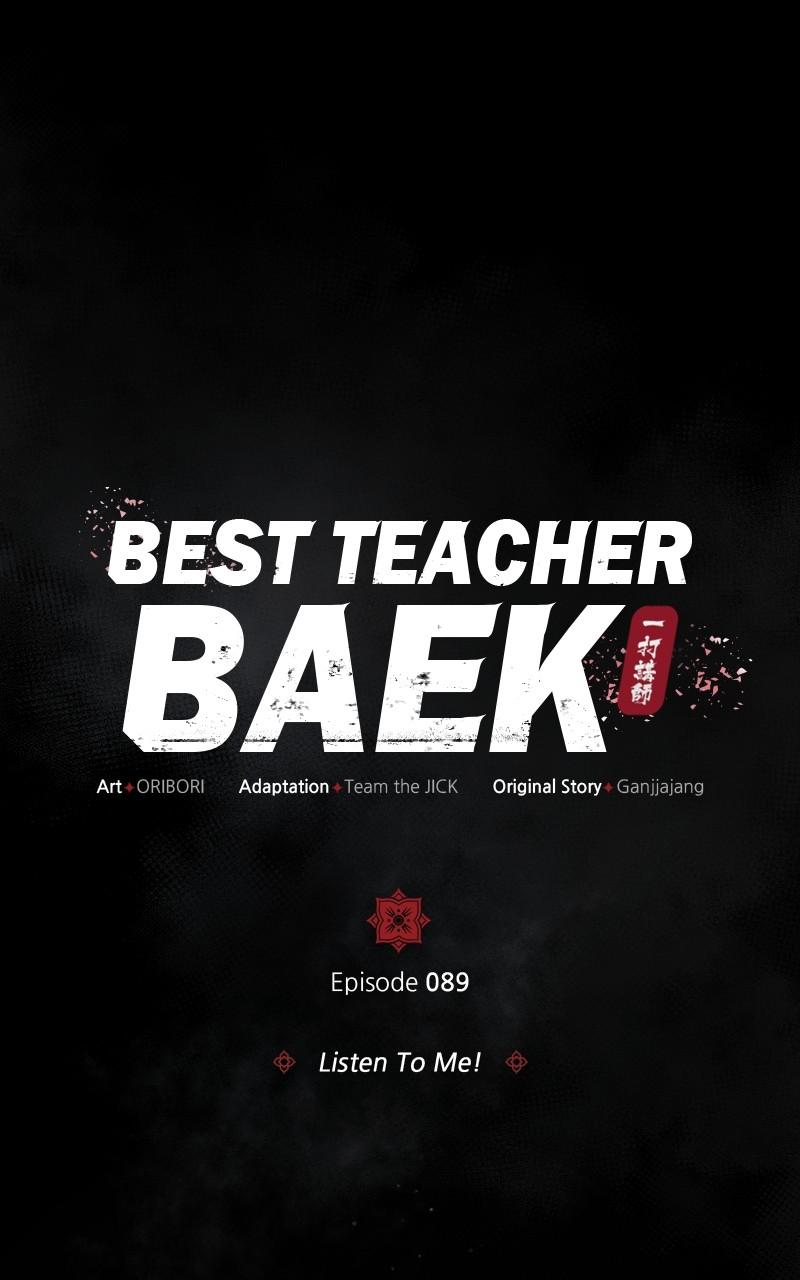 Best Teacher Baek Chap 89 - Next Chap 90