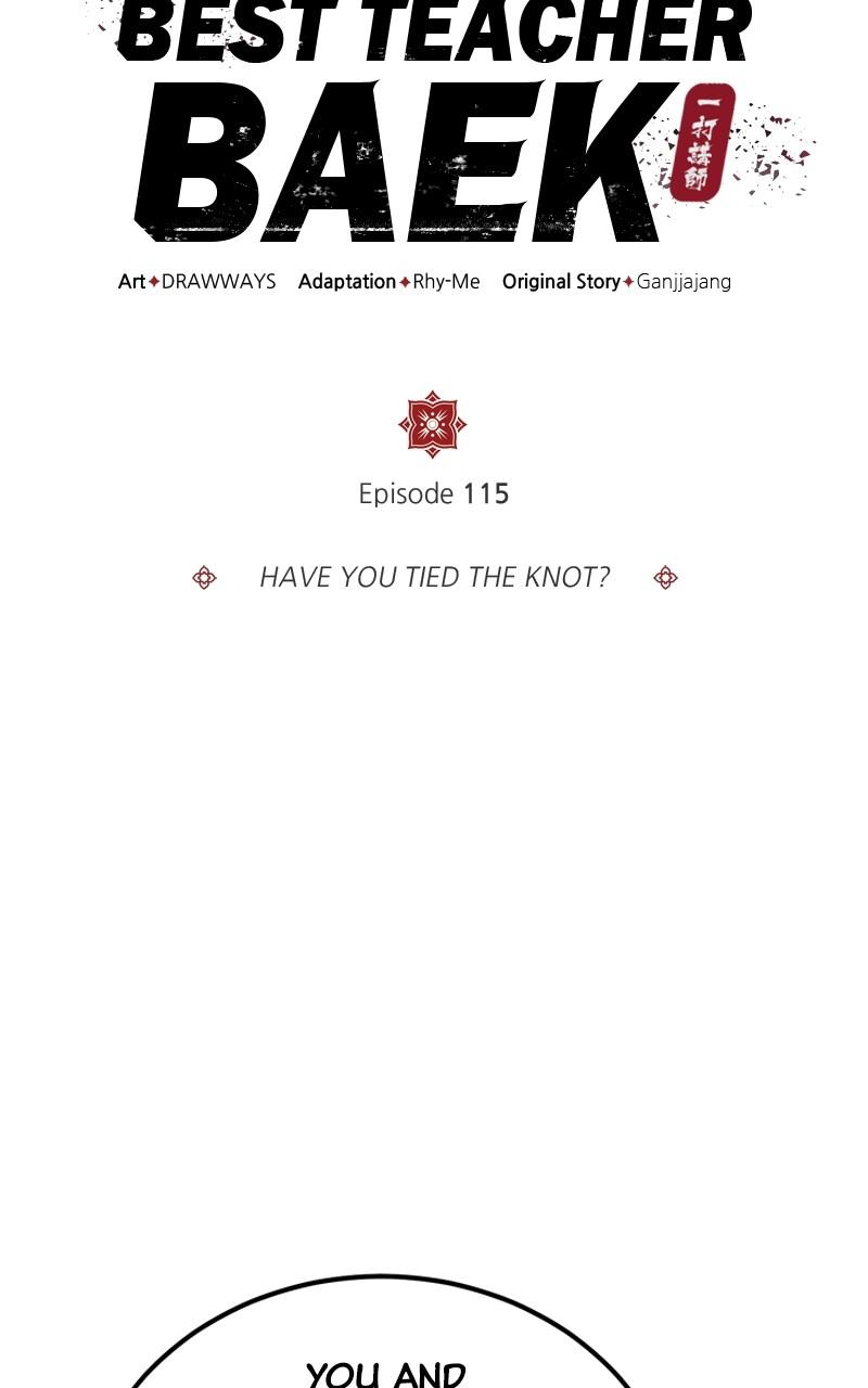 Best Teacher Baek Chap 115 - Next Chap 116