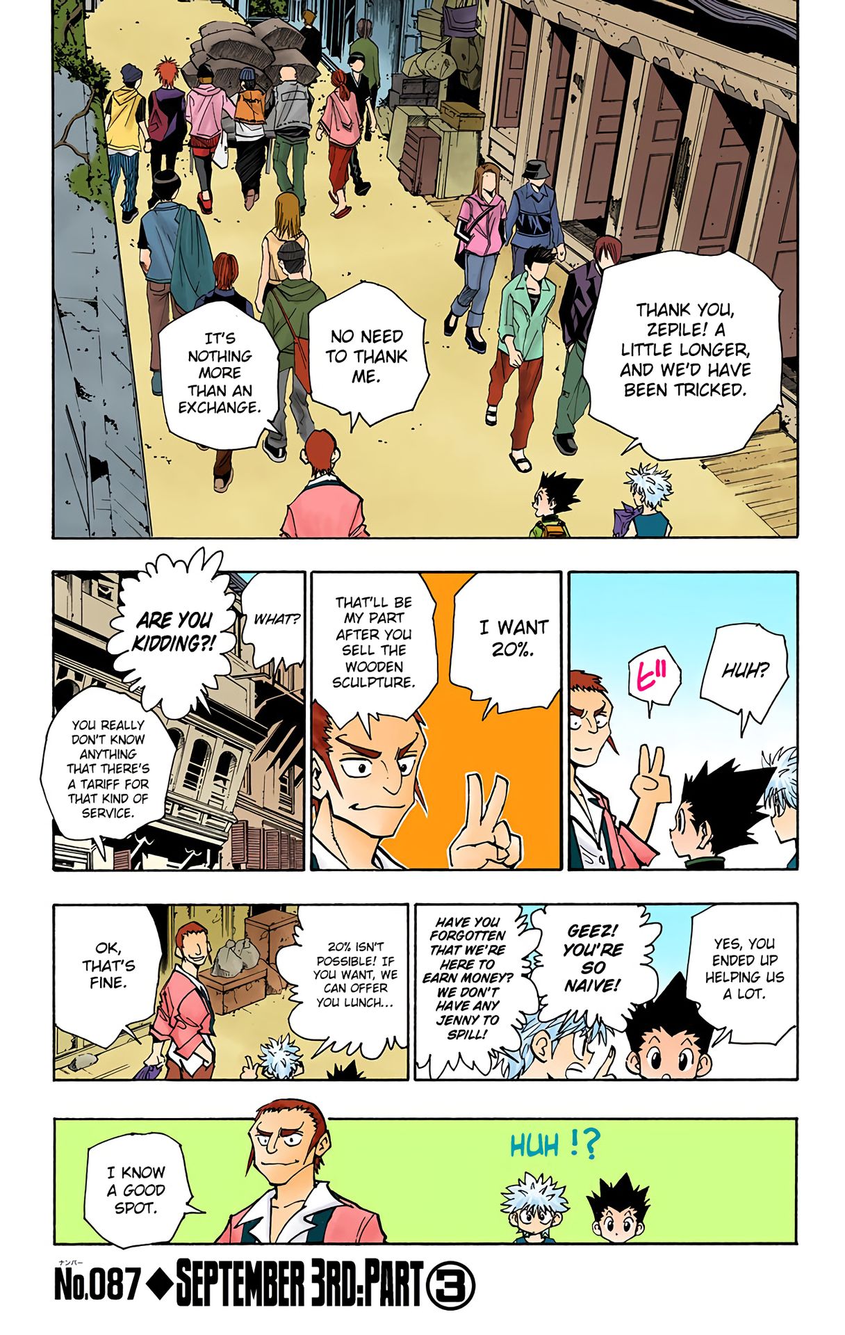 Hunter x Hunter - Digital Colored Comics Chap 87 - Next Chap 88