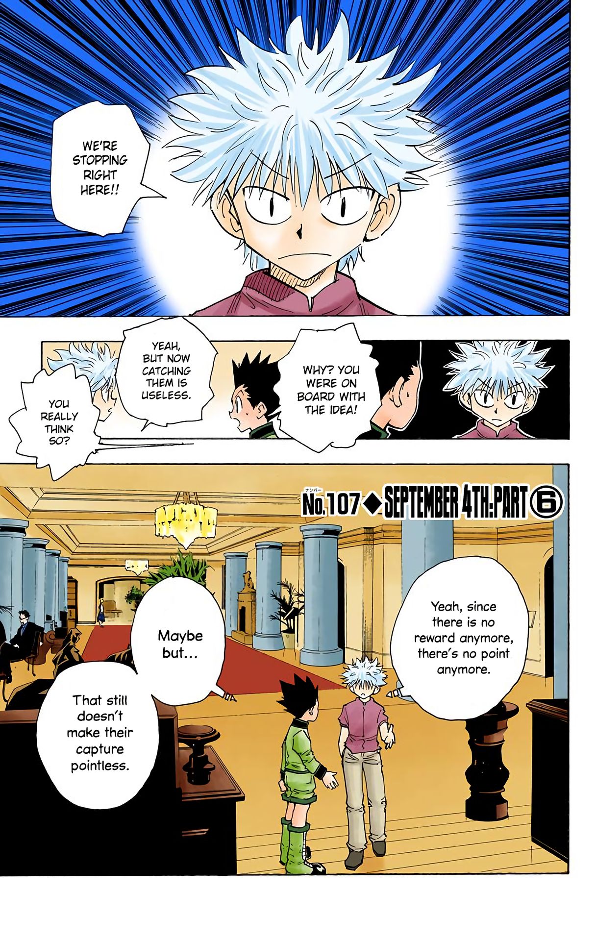Hunter x Hunter - Digital Colored Comics Chap 107 - Next Chap 108