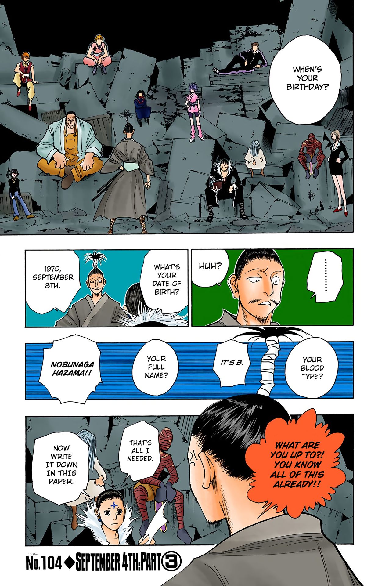 Hunter x Hunter - Digital Colored Comics Chap 104 - Next Chap 105