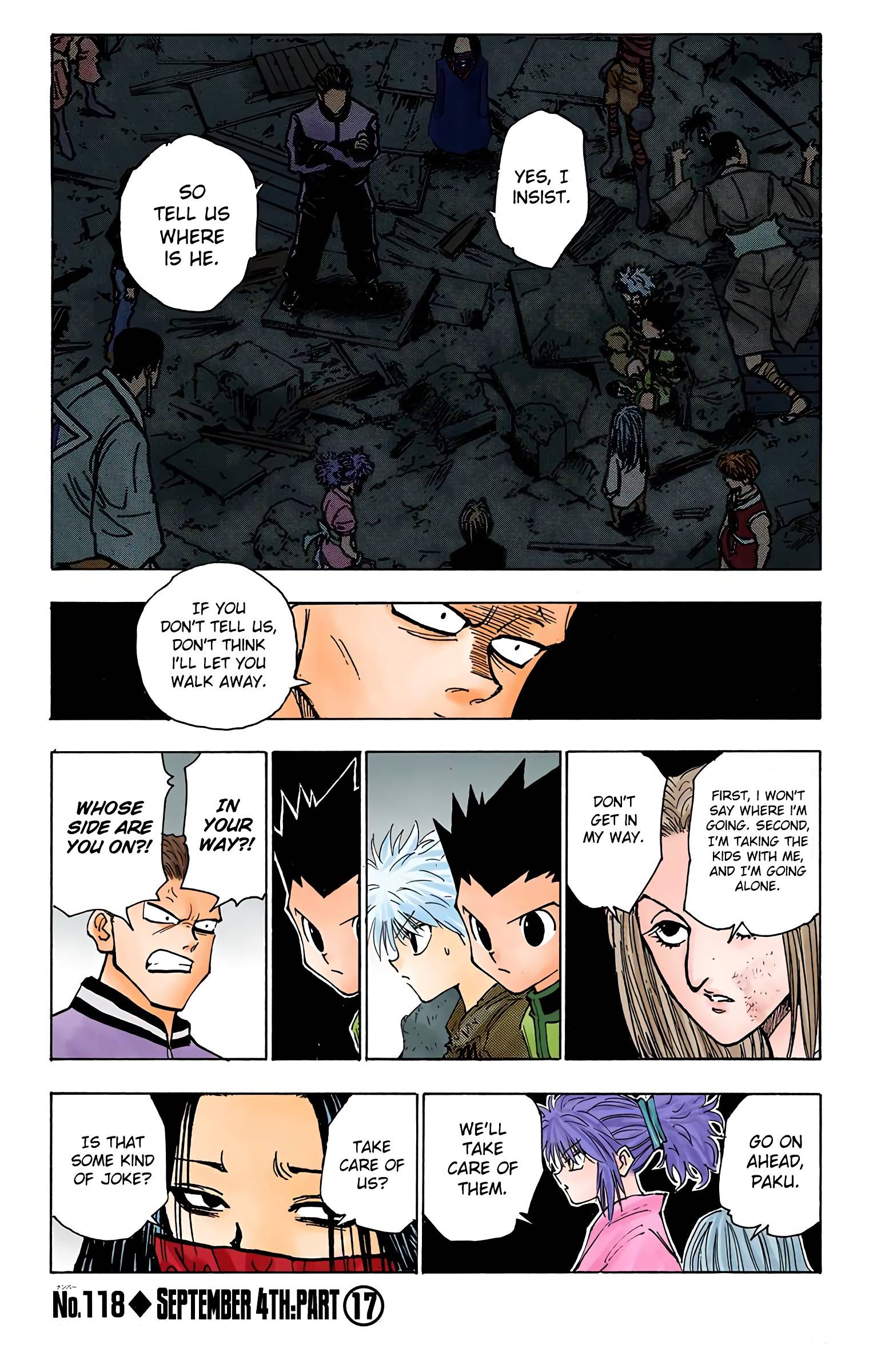 Hunter x Hunter - Digital Colored Comics Chap 118 - Next Chap 119