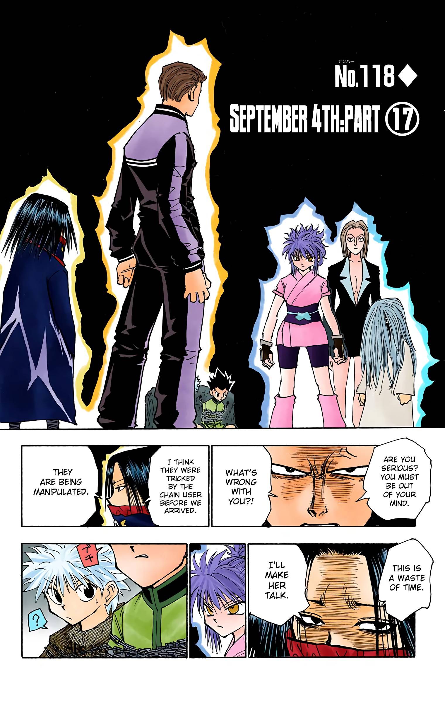Hunter x Hunter - Digital Colored Comics Chap 118 - Next Chap 119