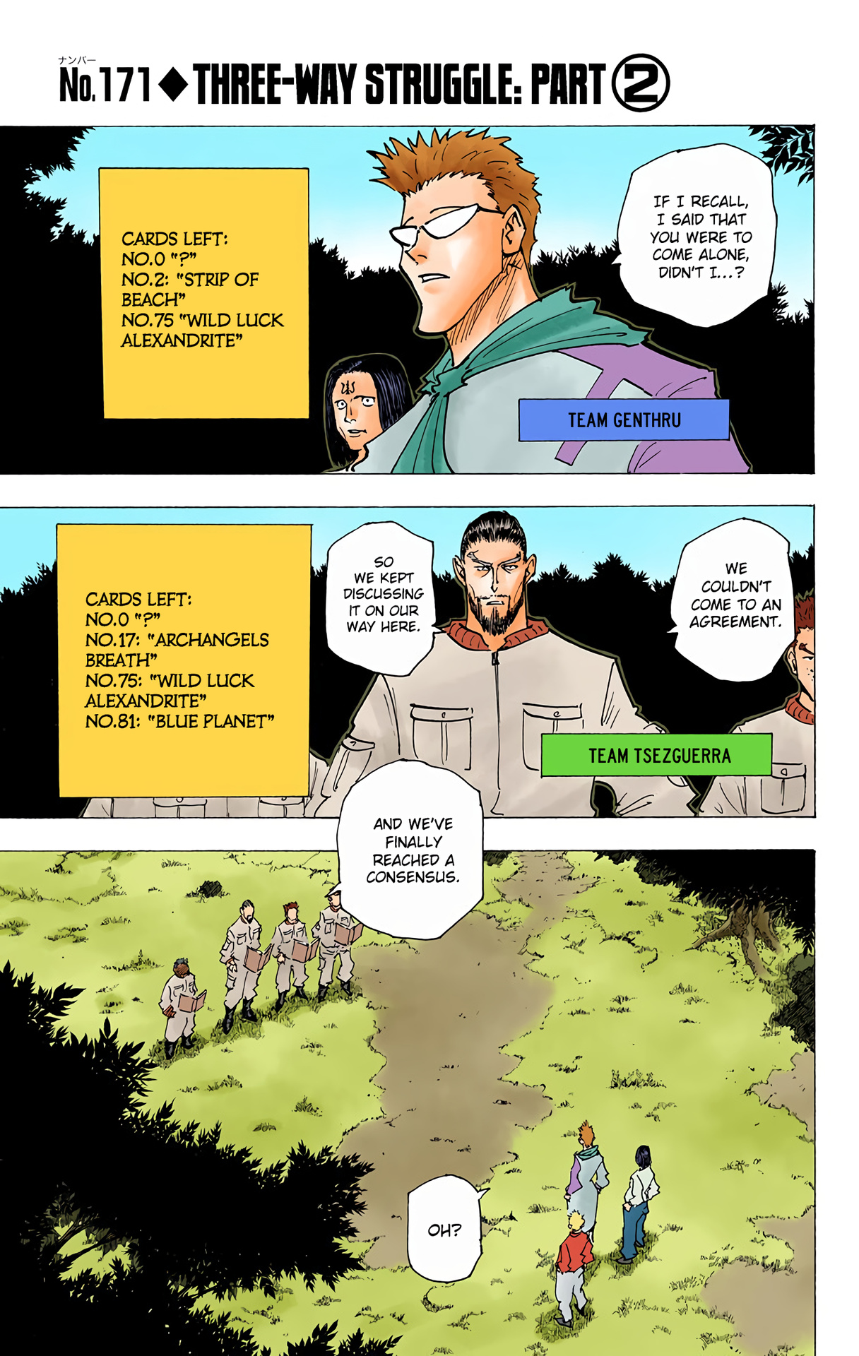 Hunter x Hunter - Digital Colored Comics Chap 171 - Next Chap 172