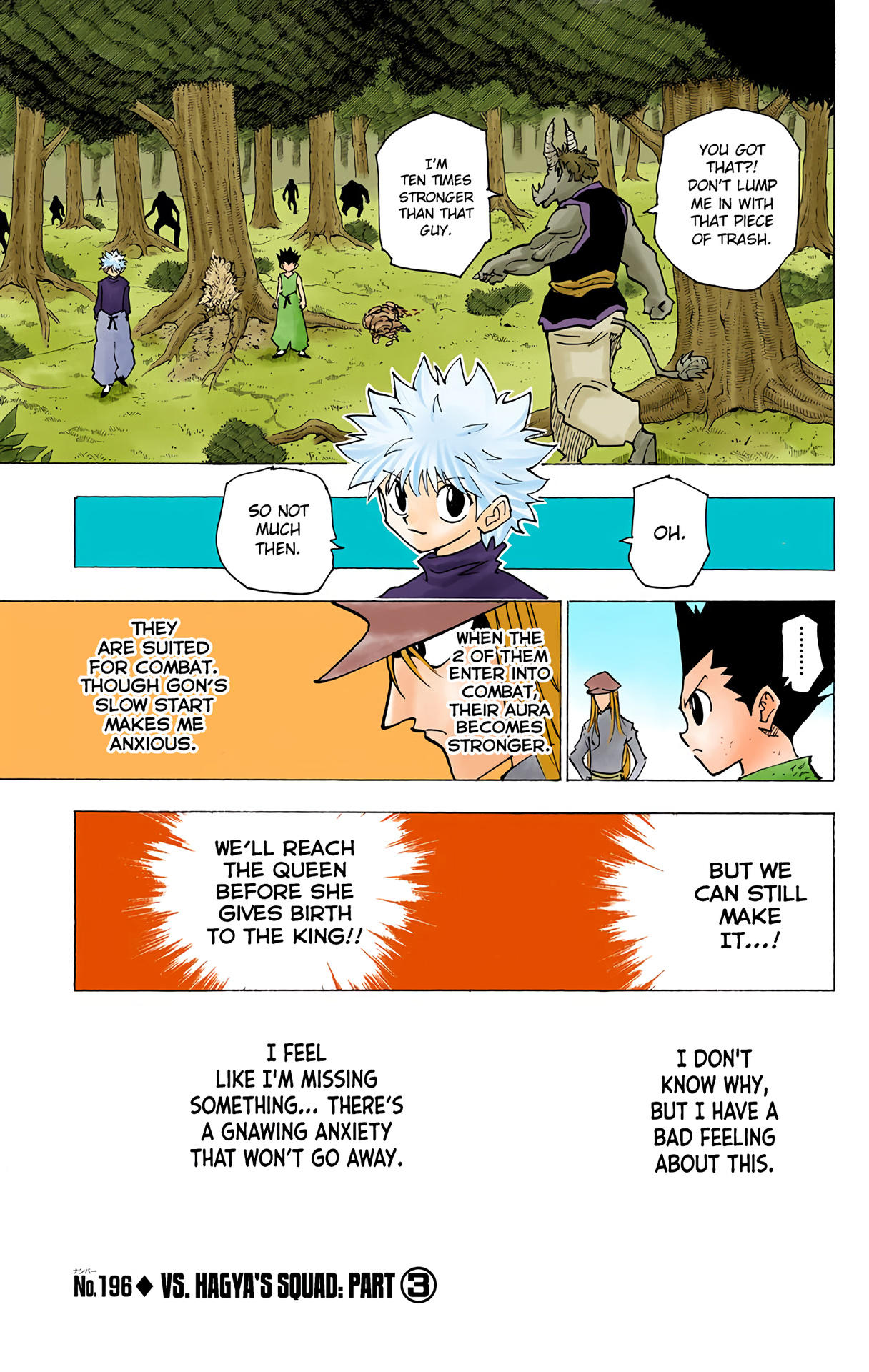 Hunter x Hunter - Digital Colored Comics Chap 196 - Next Chap 197