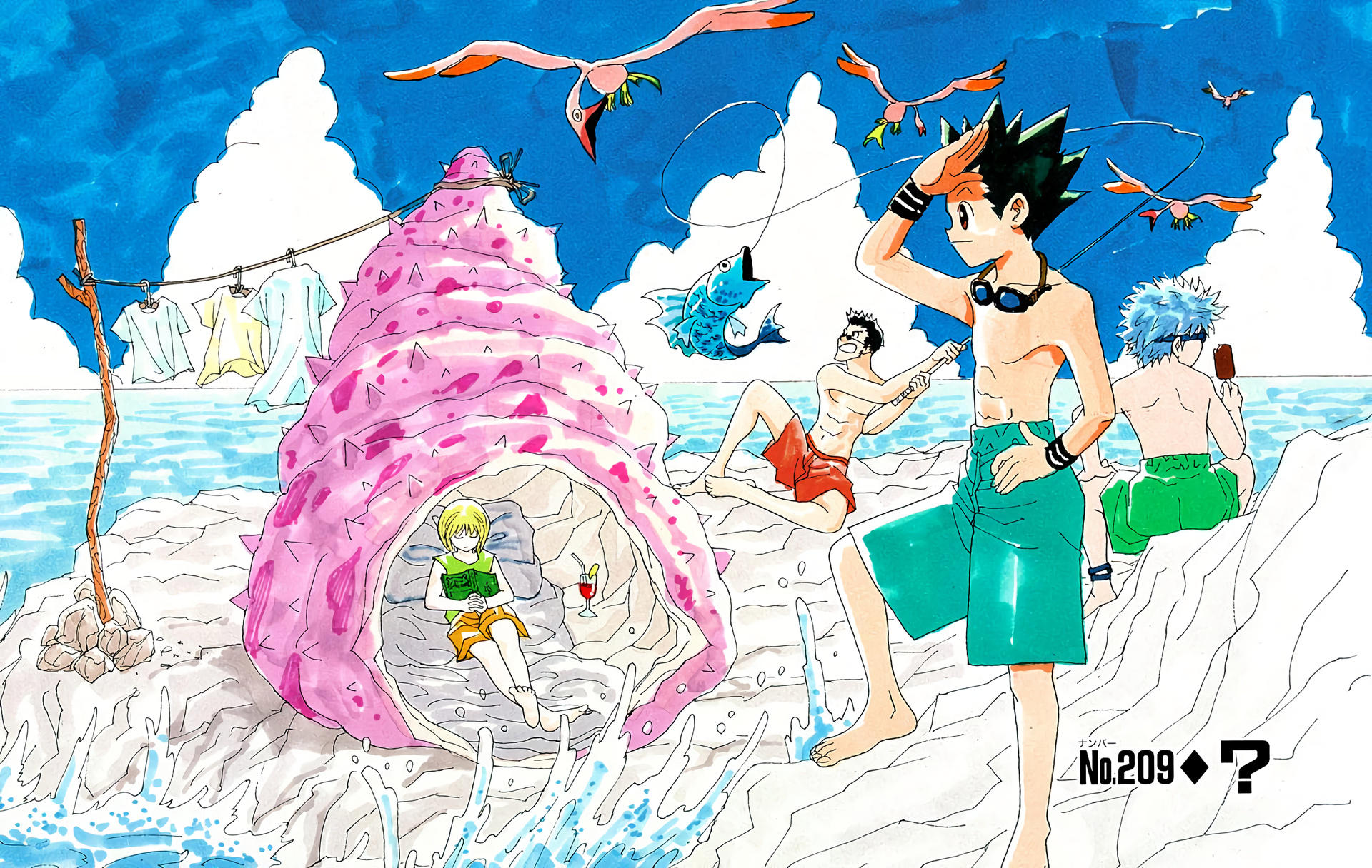 Hunter x Hunter - Digital Colored Comics Chap 209 - Next Chap 210