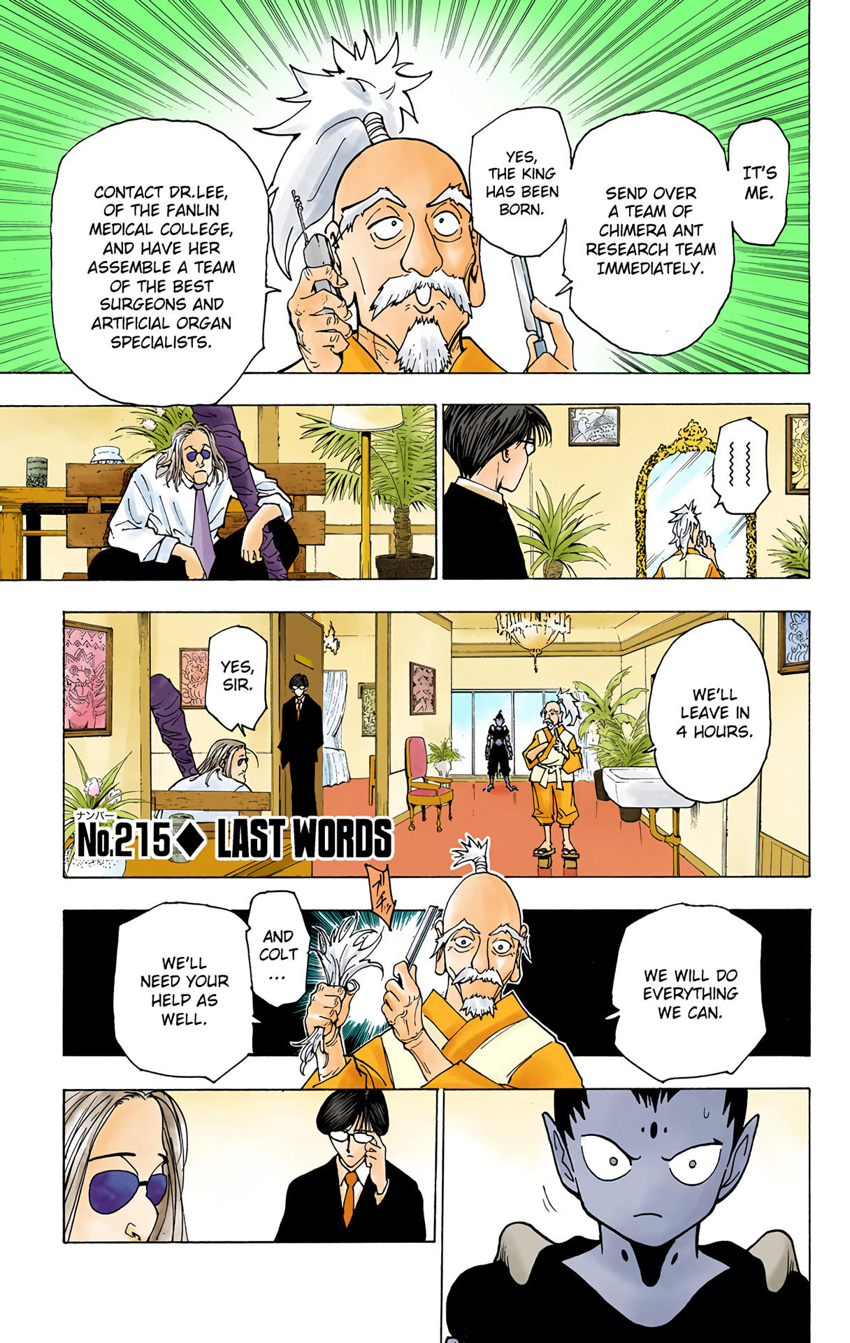 Hunter x Hunter - Digital Colored Comics Chap 215 - Next Chap 216