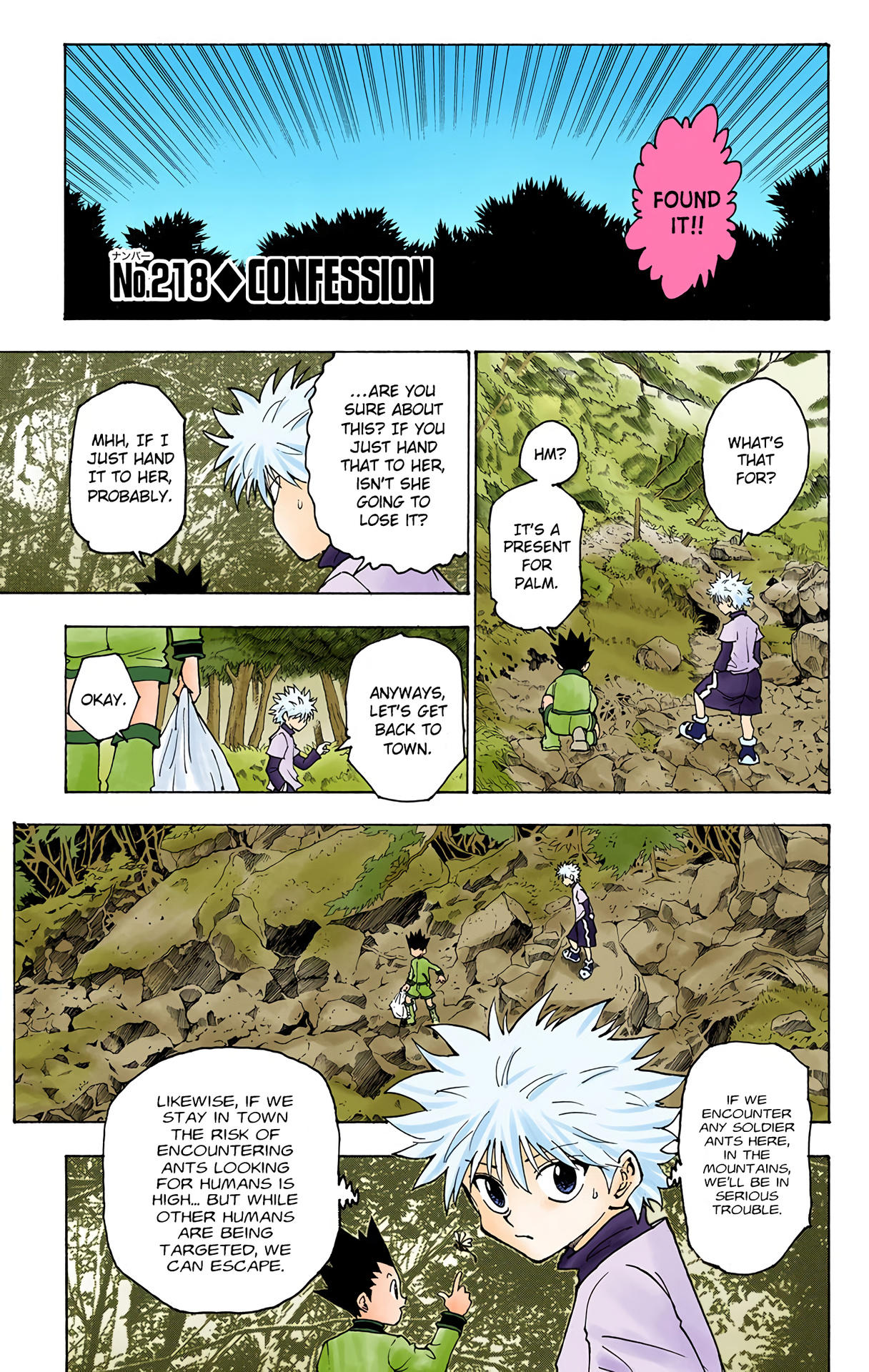 Hunter x Hunter - Digital Colored Comics Chap 218 - Next Chap 219