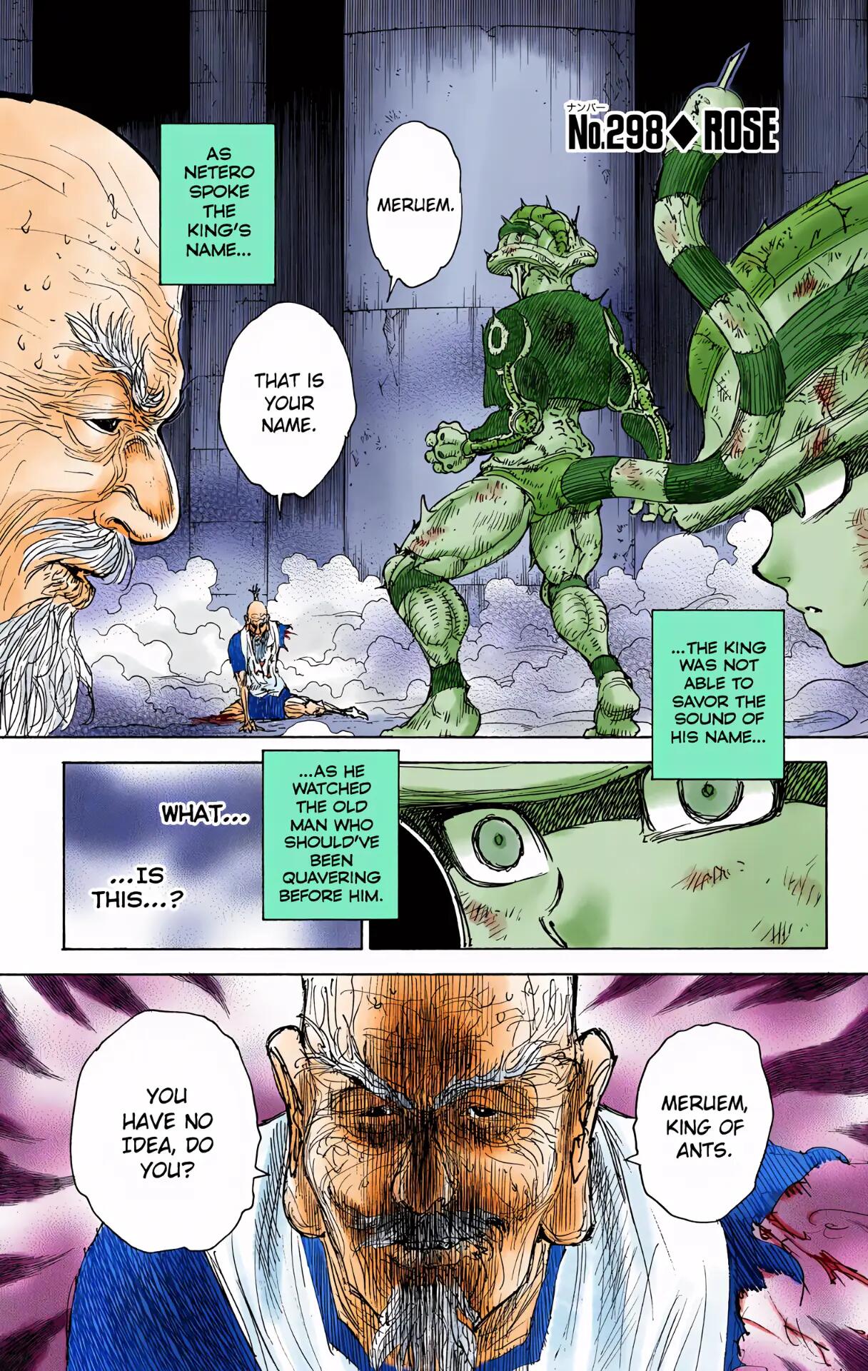 Hunter x Hunter - Digital Colored Comics Chap 298 - Next Chap 299