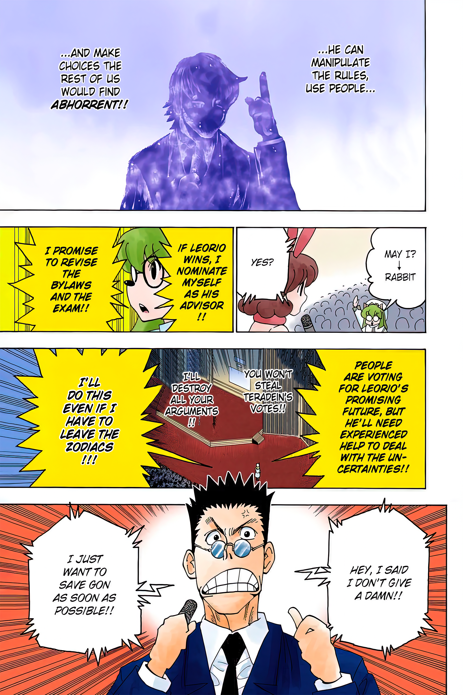 Hunter x Hunter - Digital Colored Comics Chap 334 - Next Chap 335