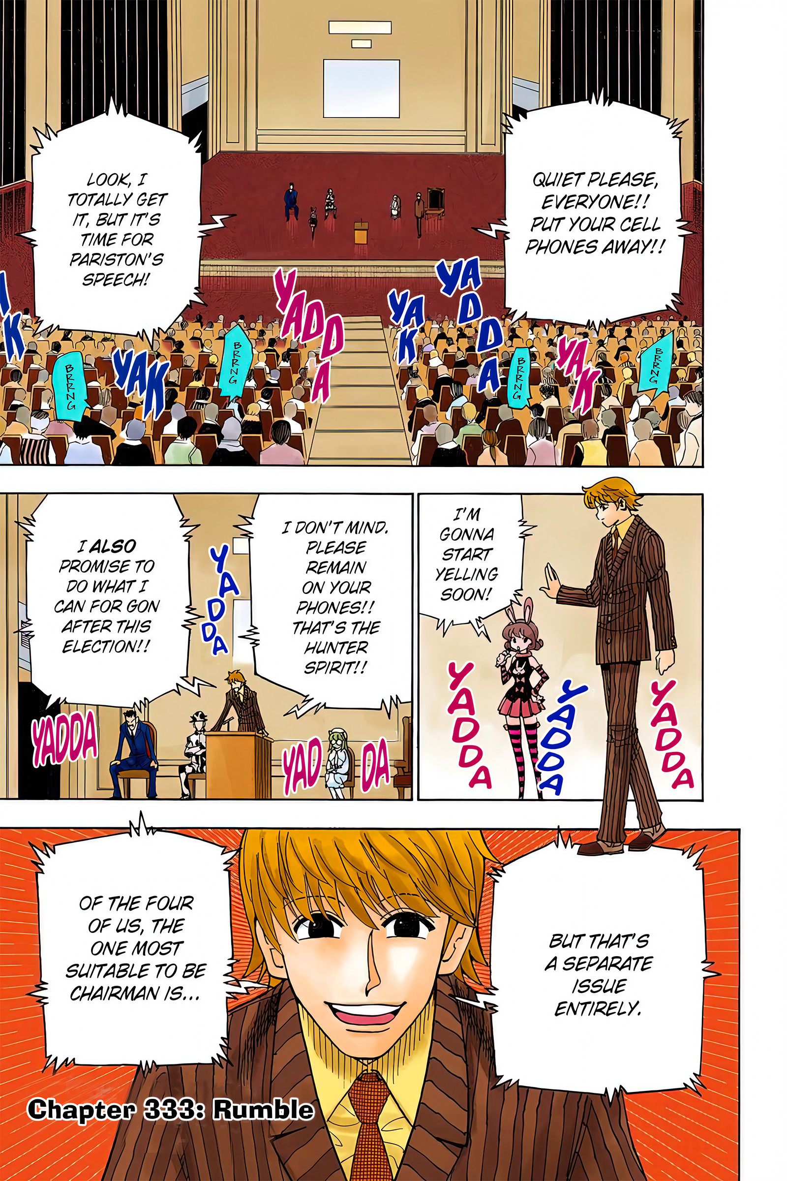 Hunter x Hunter - Digital Colored Comics Chap 333 - Next Chap 334