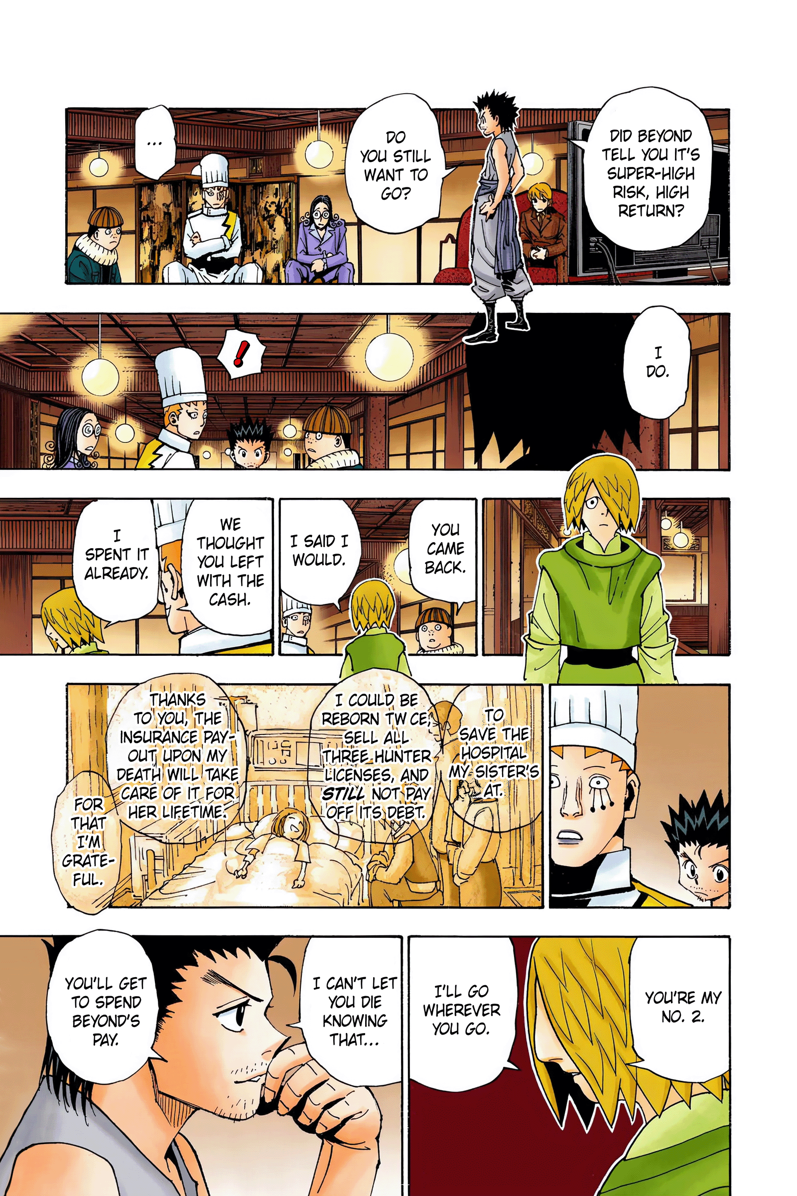 Hunter x Hunter - Digital Colored Comics Chap 344 - Next Chap 345