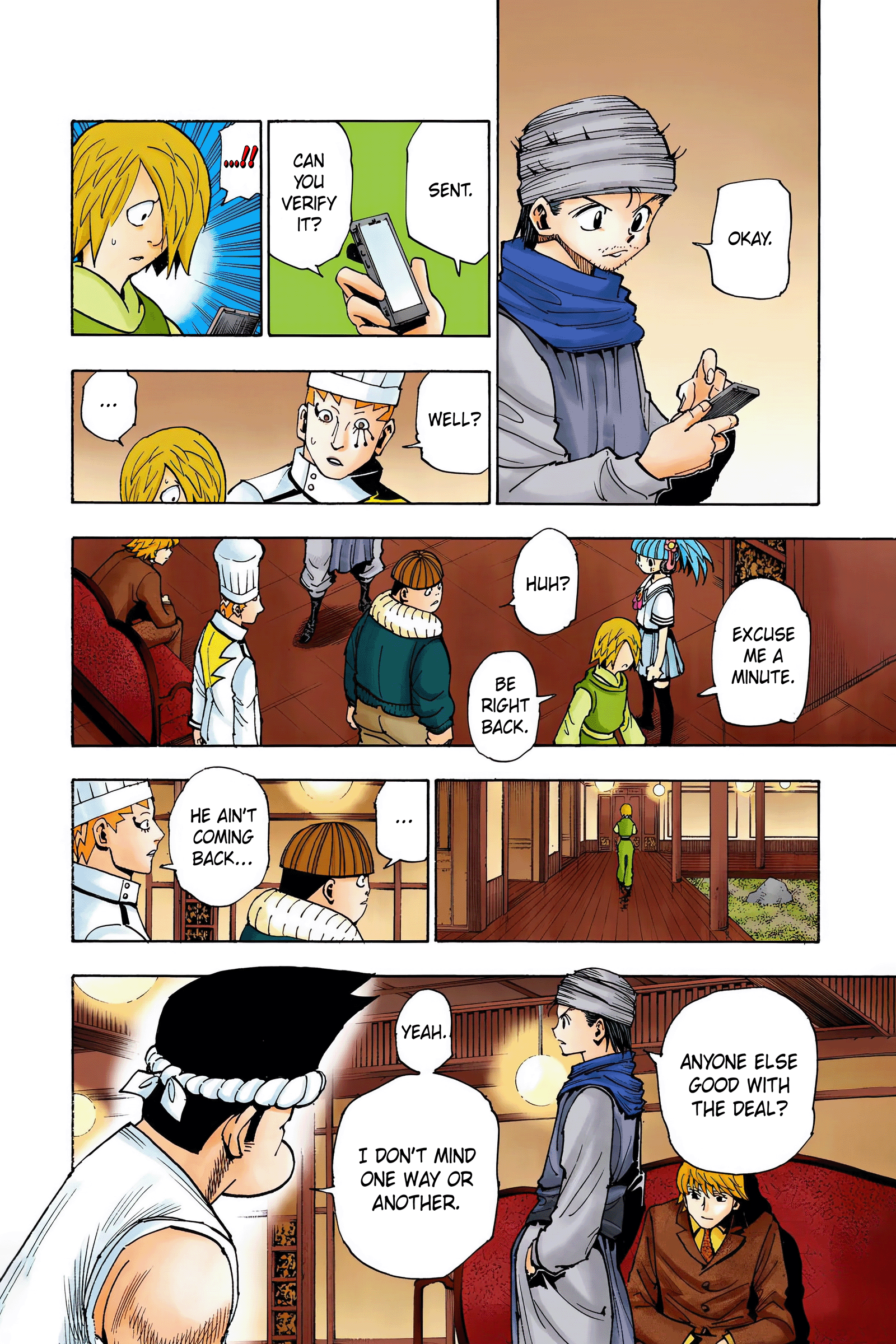 Hunter x Hunter - Digital Colored Comics Chap 344 - Next Chap 345