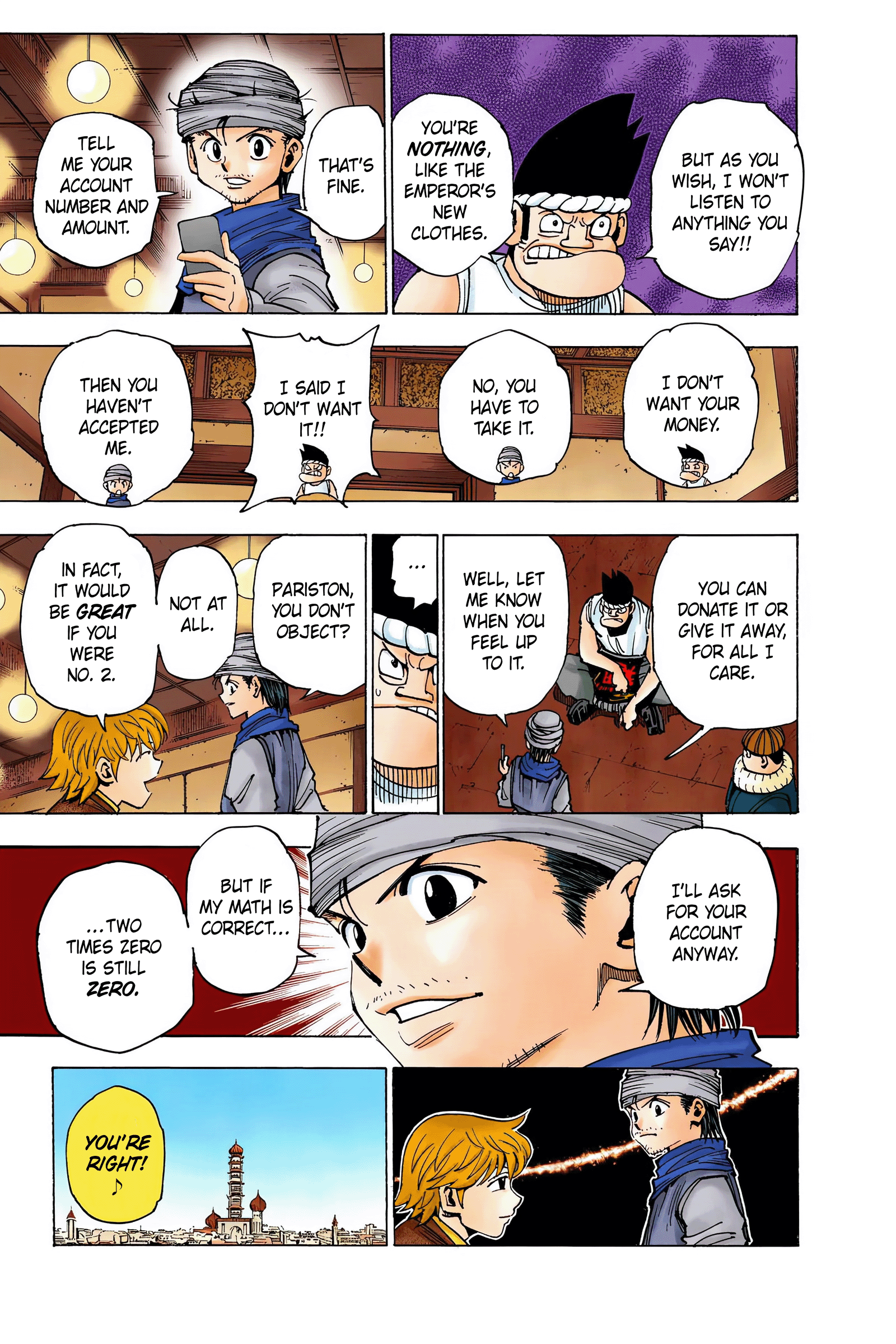 Hunter x Hunter - Digital Colored Comics Chap 344 - Next Chap 345