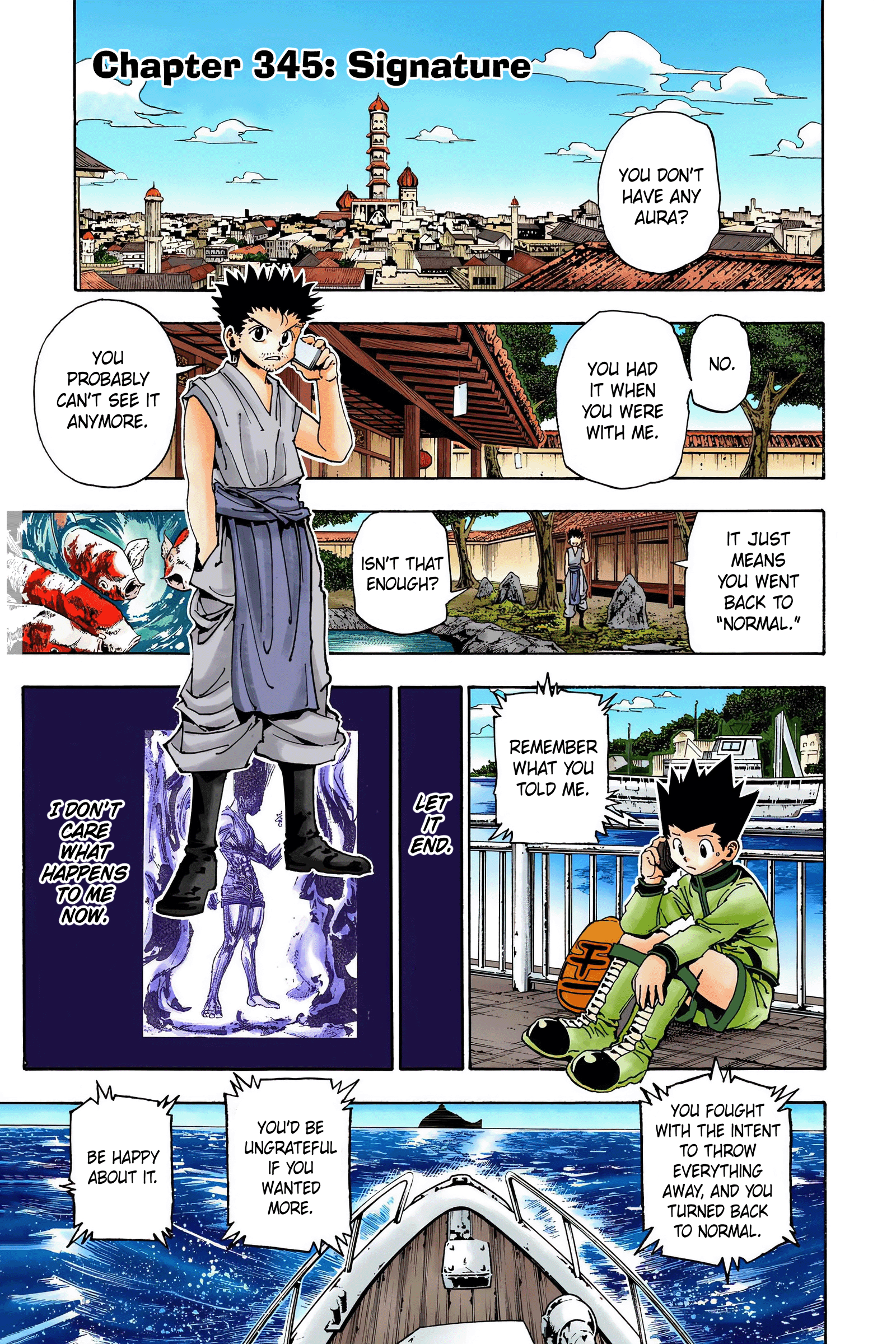 Hunter x Hunter - Digital Colored Comics Chap 345 - Next Chap 346