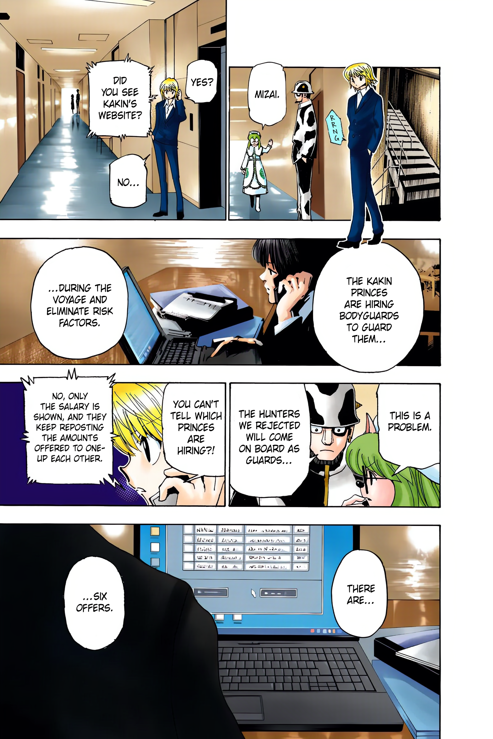 Hunter x Hunter - Digital Colored Comics Chap 349 - Next Chap 350