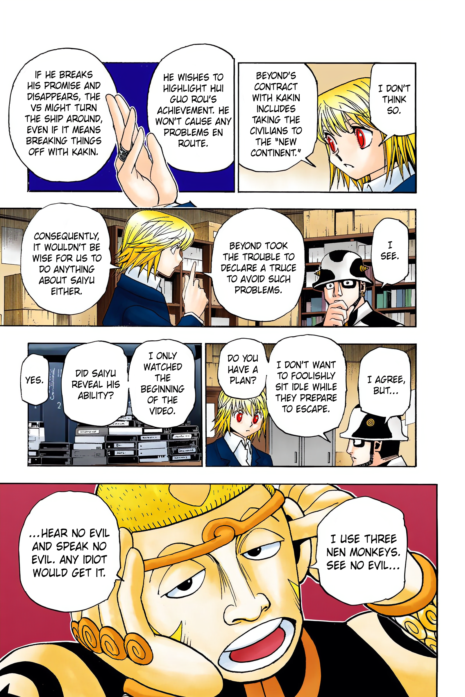 Hunter x Hunter - Digital Colored Comics Chap 349 - Next Chap 350