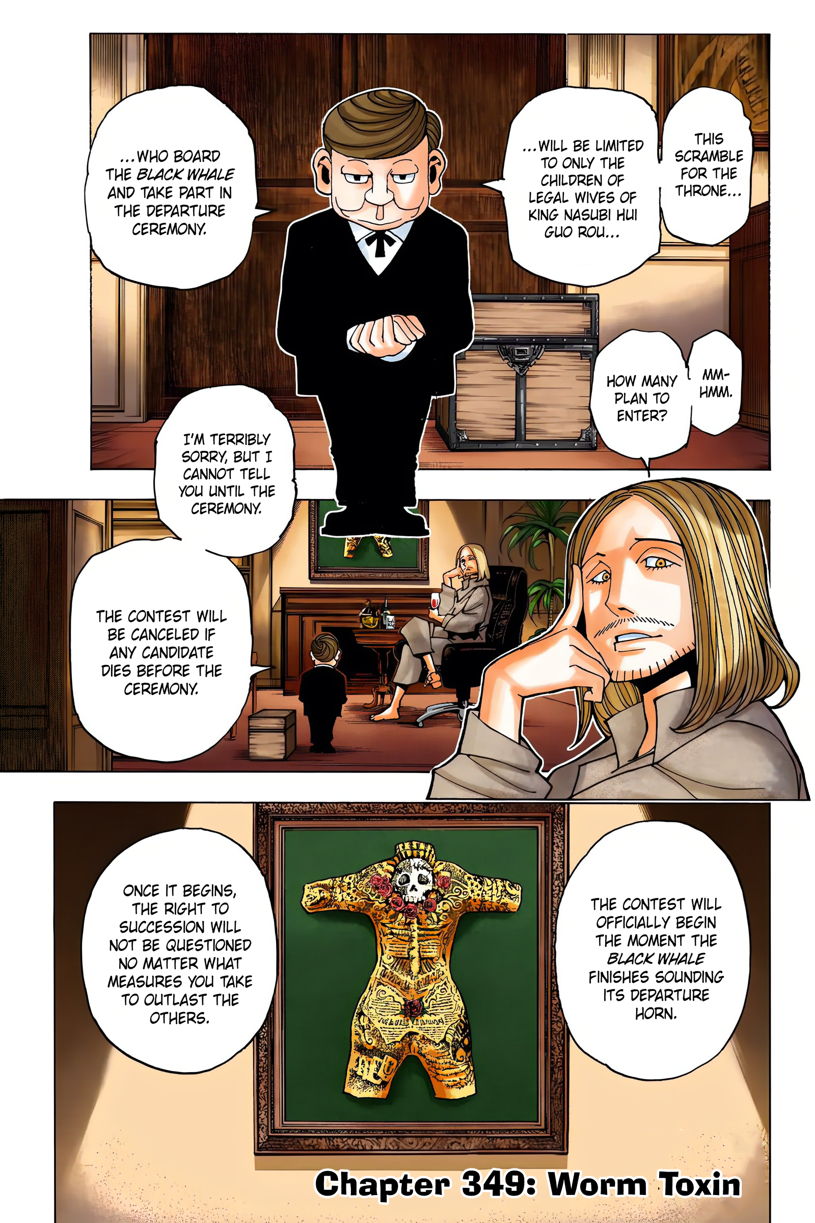 Hunter x Hunter - Digital Colored Comics Chap 349 - Next Chap 350