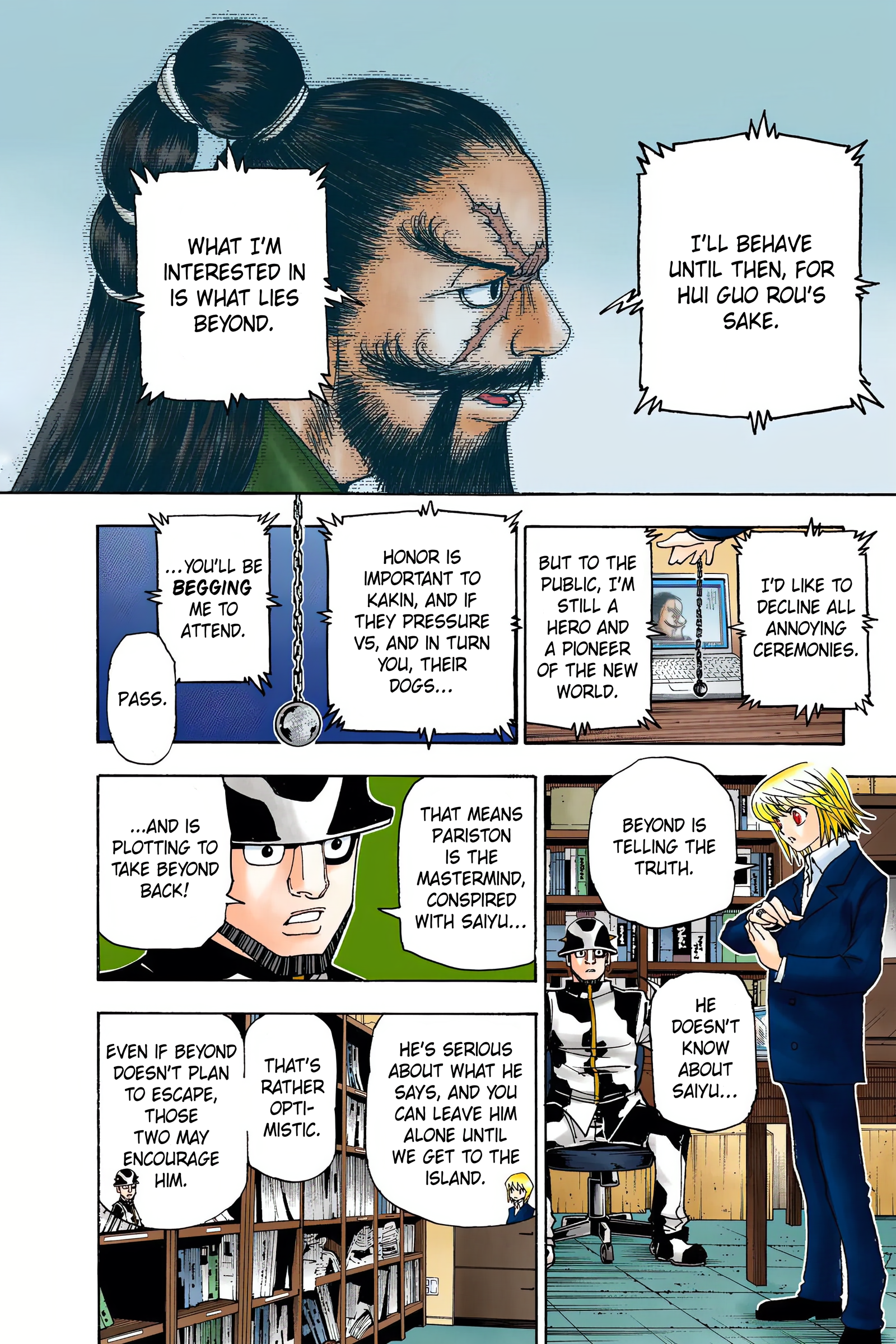 Hunter x Hunter - Digital Colored Comics Chap 349 - Next Chap 350