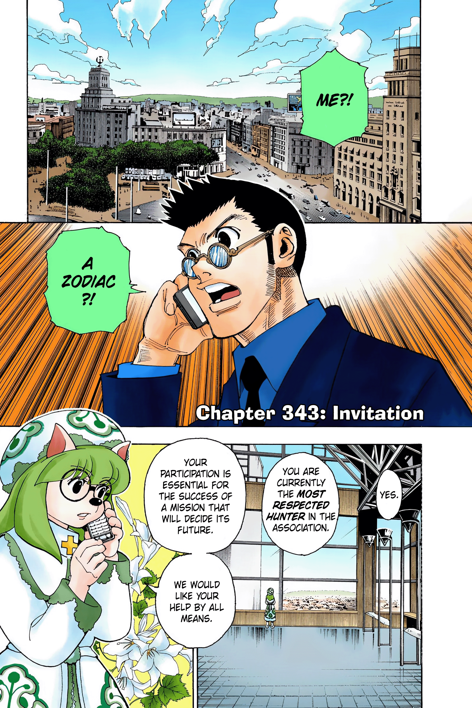 Hunter x Hunter - Digital Colored Comics Chap 343 - Next Chap 344
