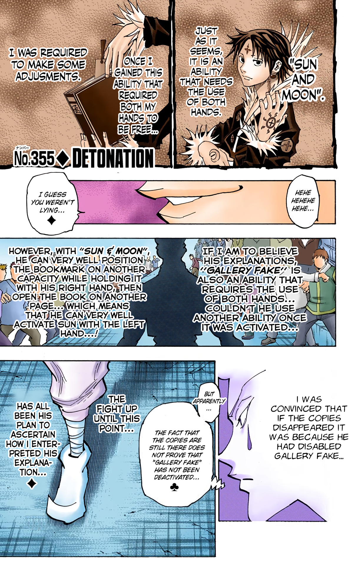 Hunter x Hunter - Digital Colored Comics Chap 355 - Next Chap 356