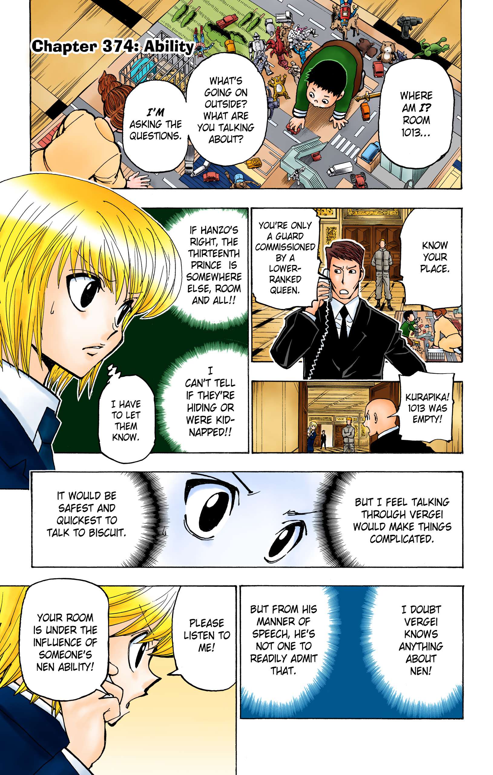 Hunter x Hunter - Digital Colored Comics Chap 374 - Next Chap 375