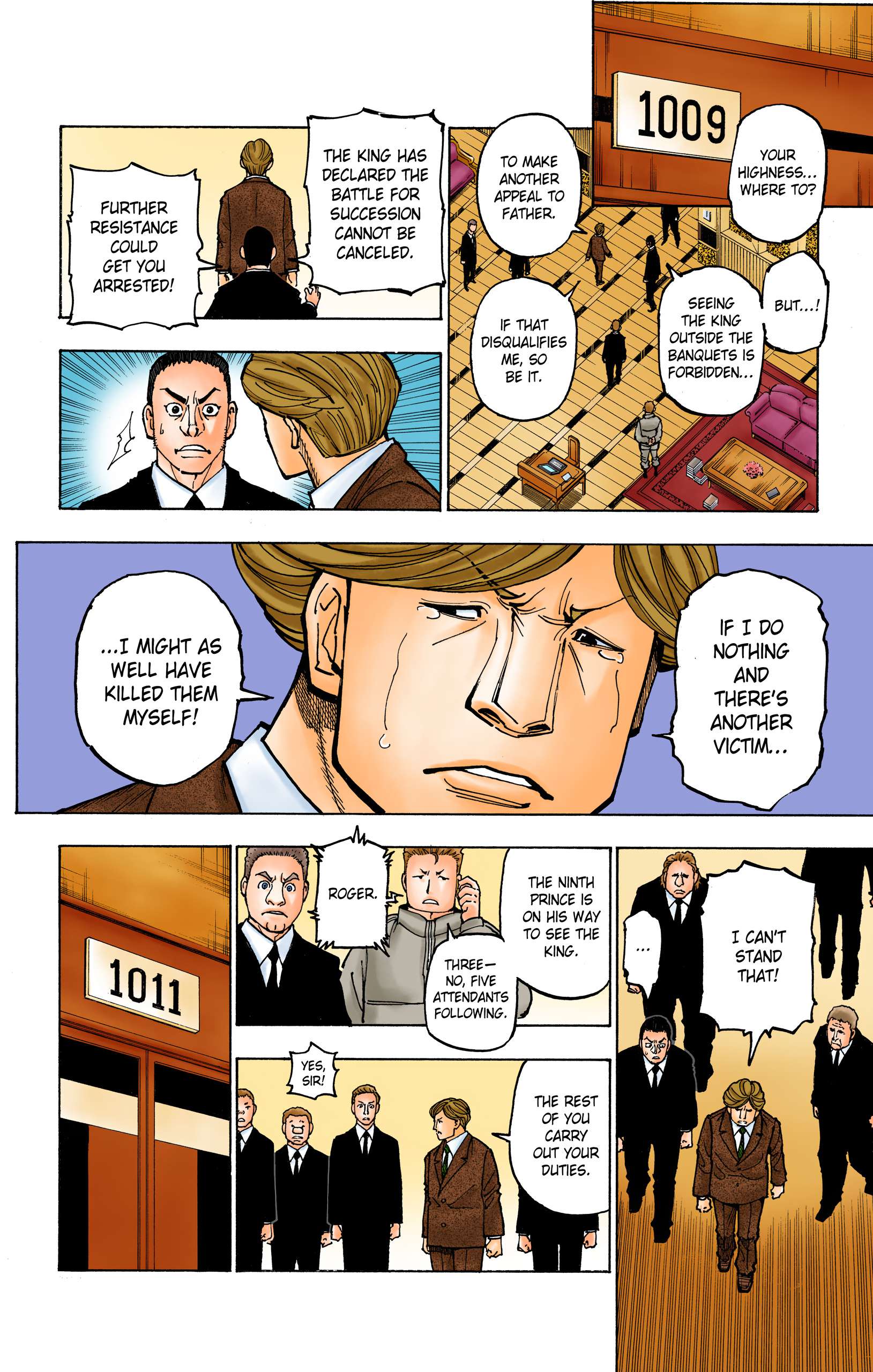 Hunter x Hunter - Digital Colored Comics Chap 375 - Next Chap 376