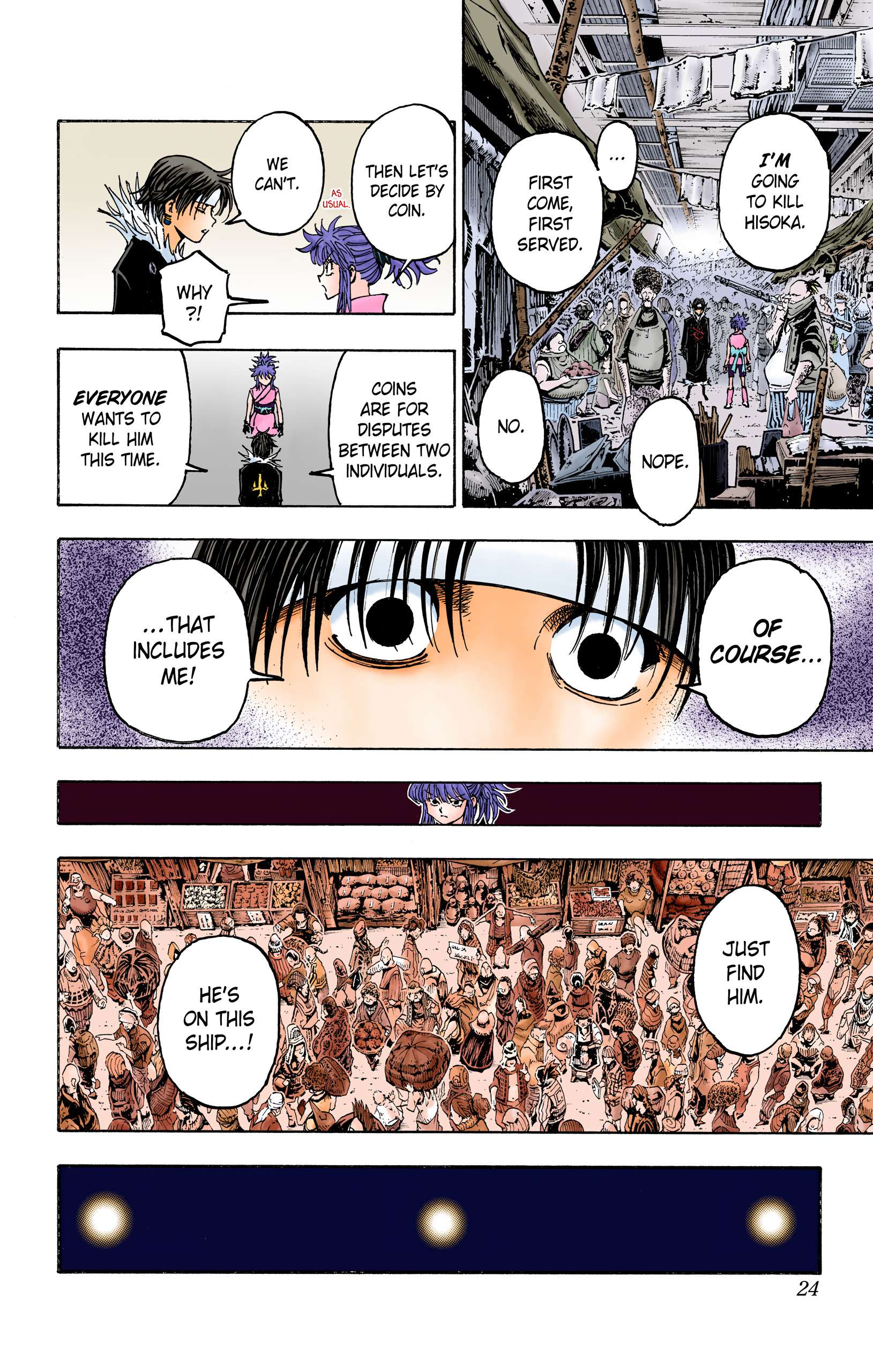 Hunter x Hunter - Digital Colored Comics Chap 371 - Next Chap 372