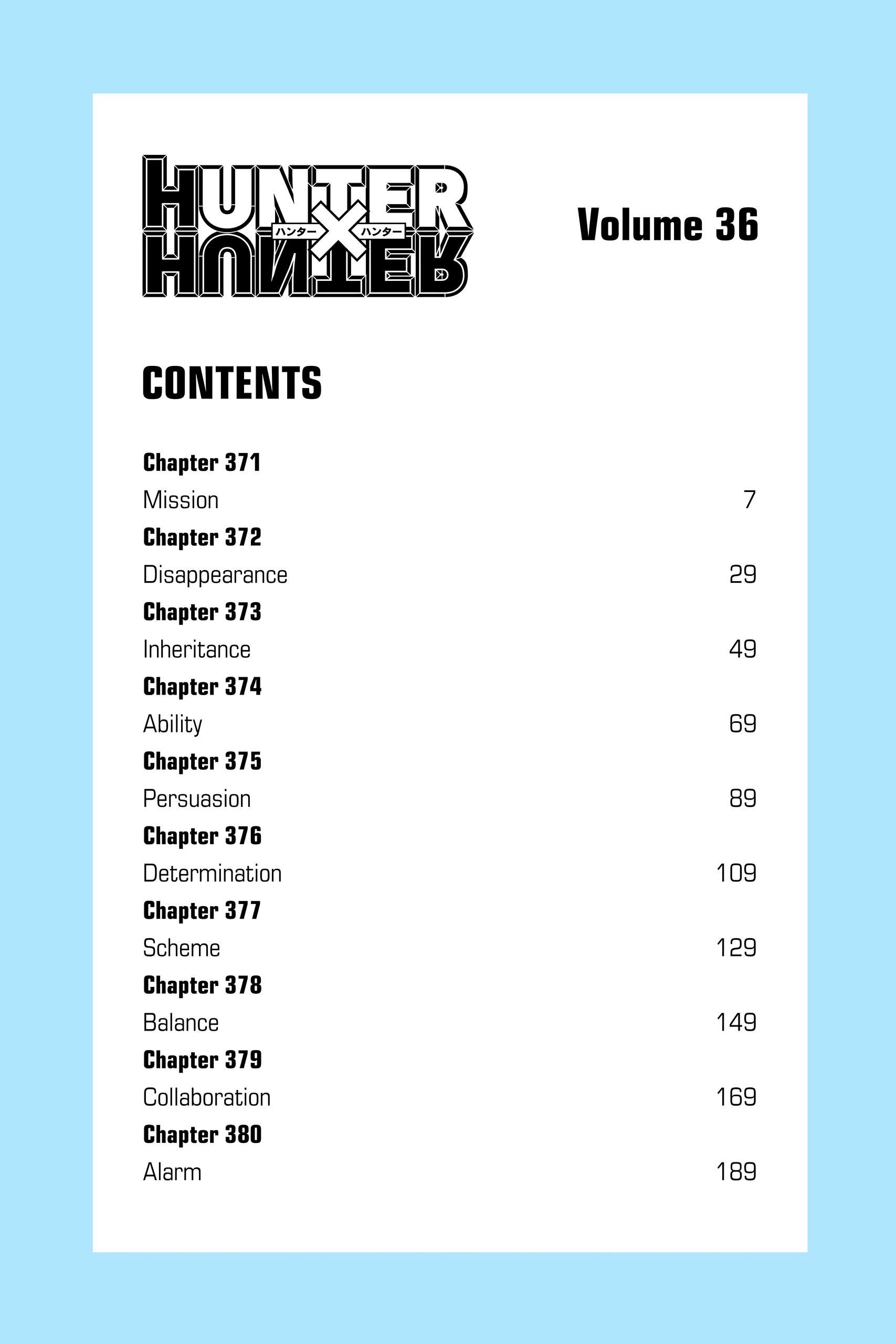 Hunter x Hunter - Digital Colored Comics Chap 371 - Next Chap 372