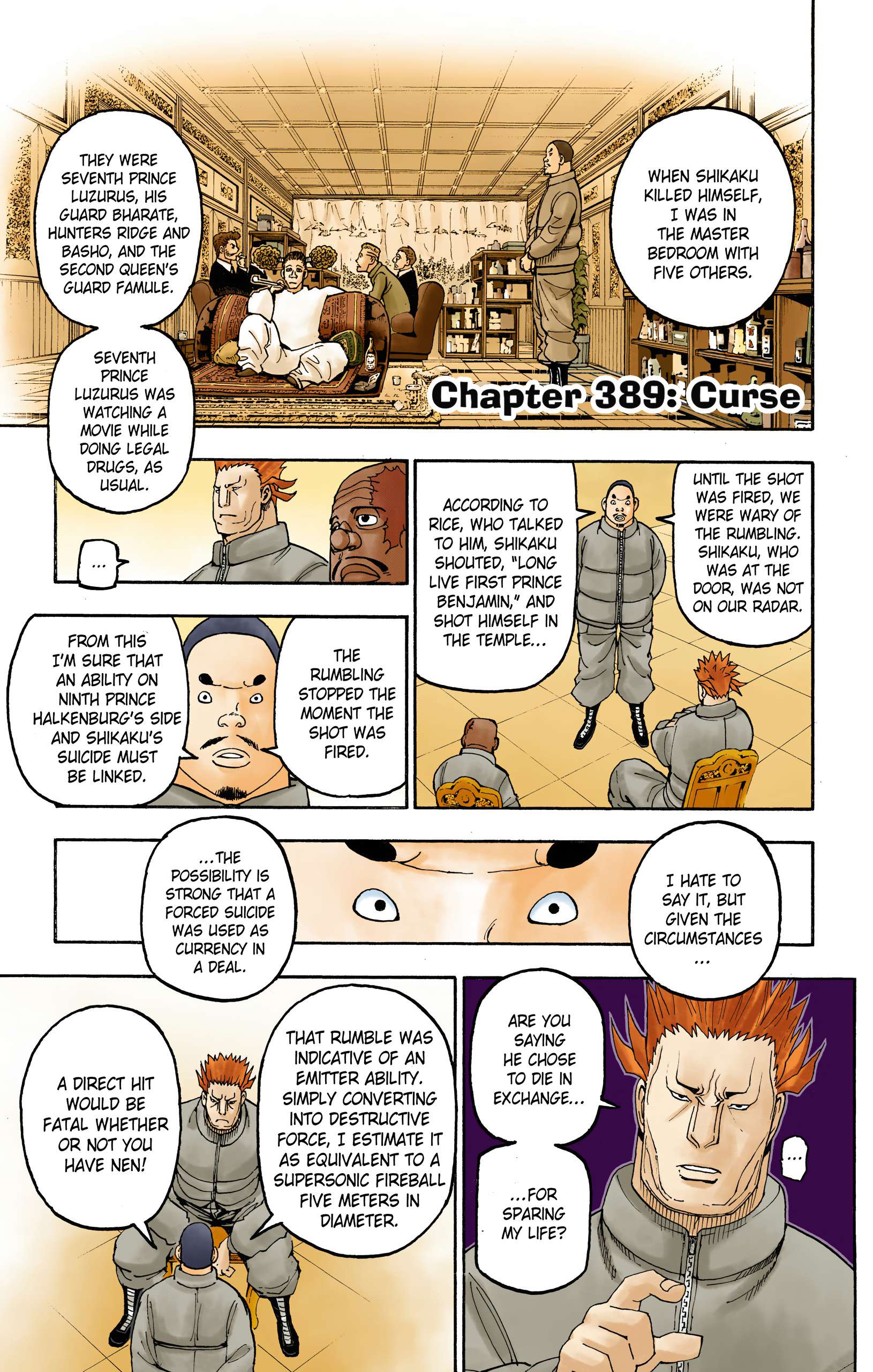 Hunter x Hunter - Digital Colored Comics Chap 389 - Next Chap 390
