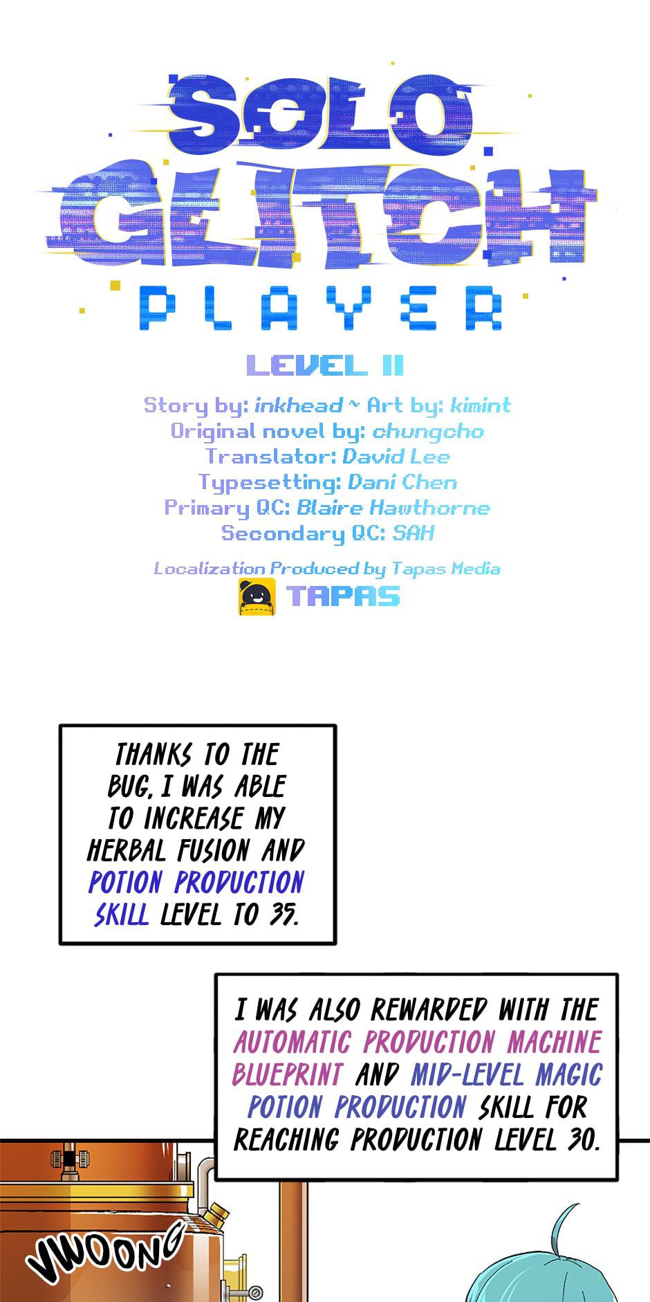 Solo Bug Player Chap 11 - Next Chap 12