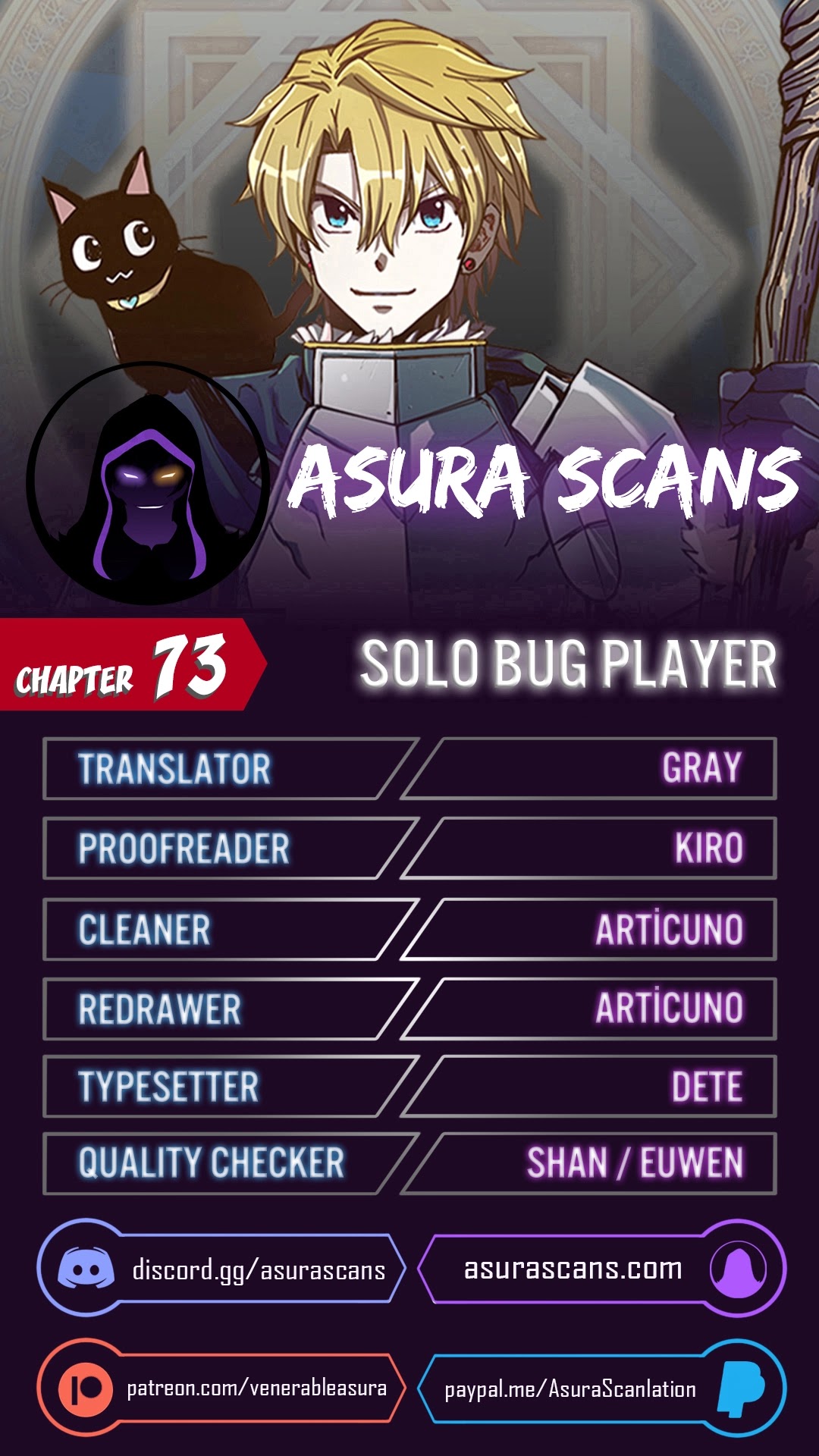 Solo Bug Player Chap 73 - Next Chap 74
