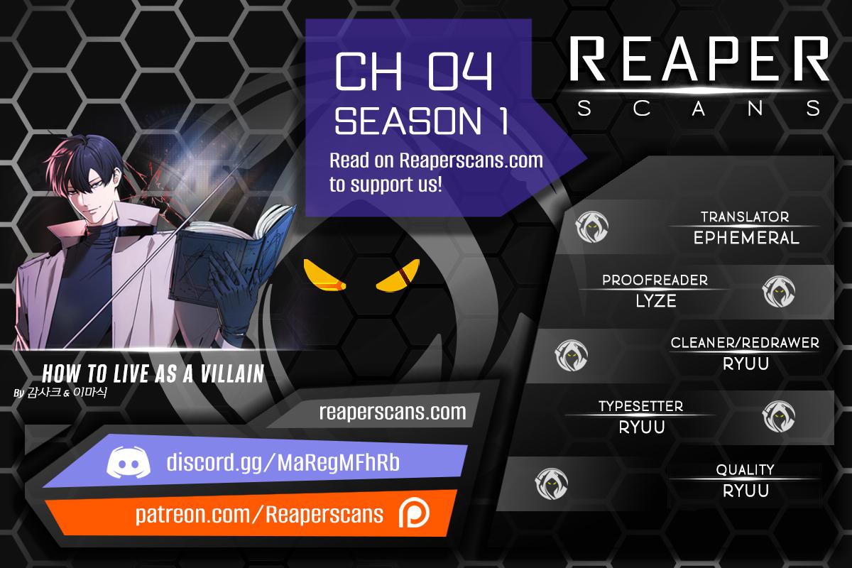 How to Live as a Villain Chap 4 - Next Chap 5