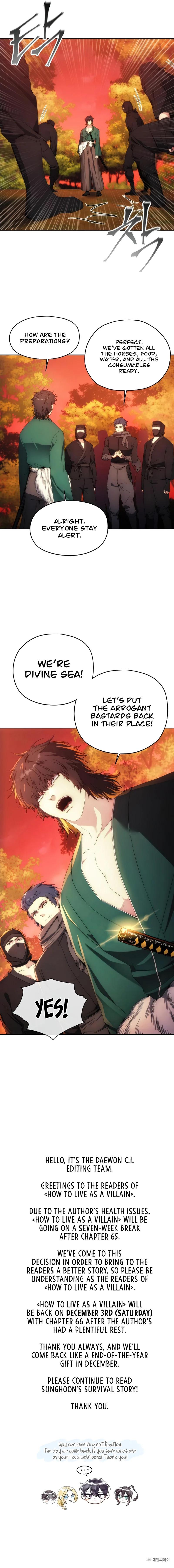 How to Live as a Villain Chap 65 - Next Chap 66