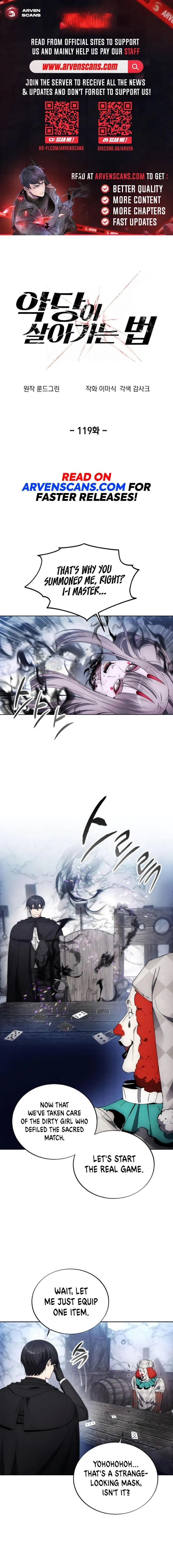 How to Live as a Villain Chap 119 - Next Chap 120