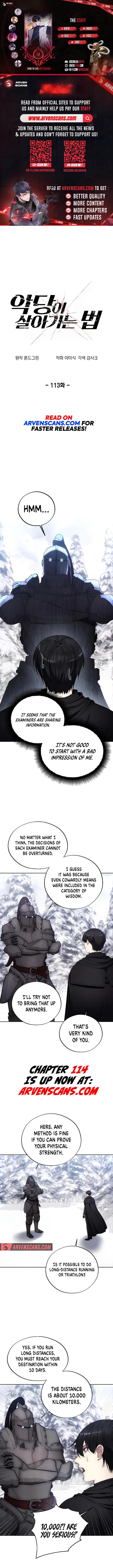 How to Live as a Villain Chap 113 - Next Chap 114
