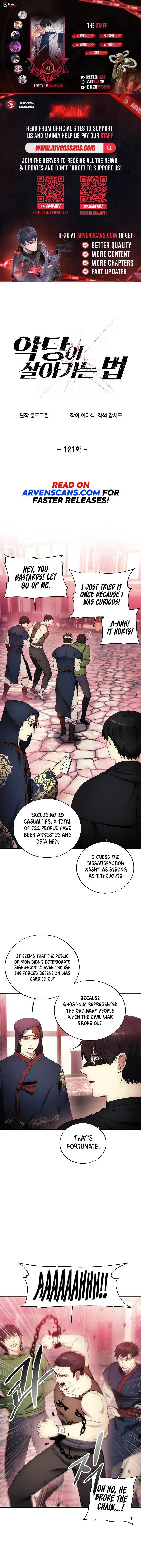 How to Live as a Villain Chap 121 - Next Chap 122
