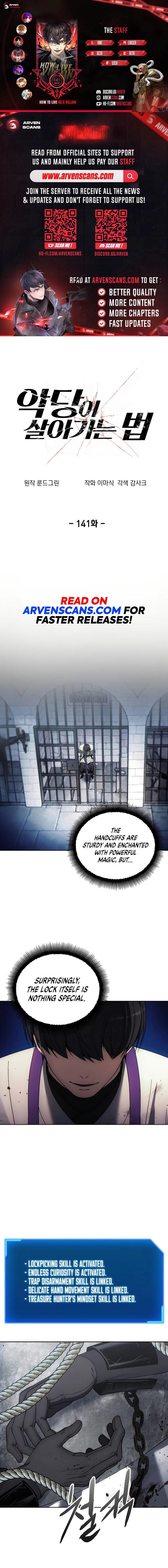 How to Live as a Villain Chap 141 - Next Chap 142