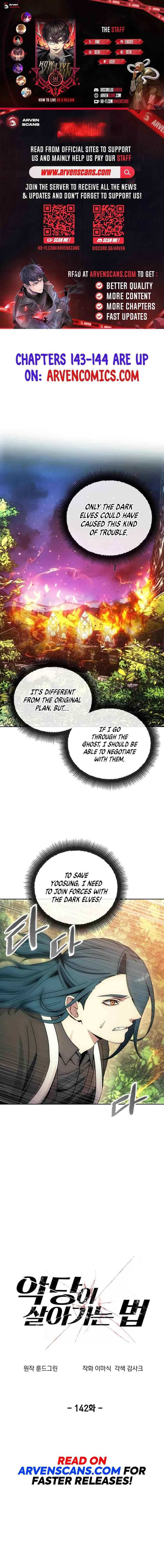 How to Live as a Villain Chap 142 - Next Chap 143