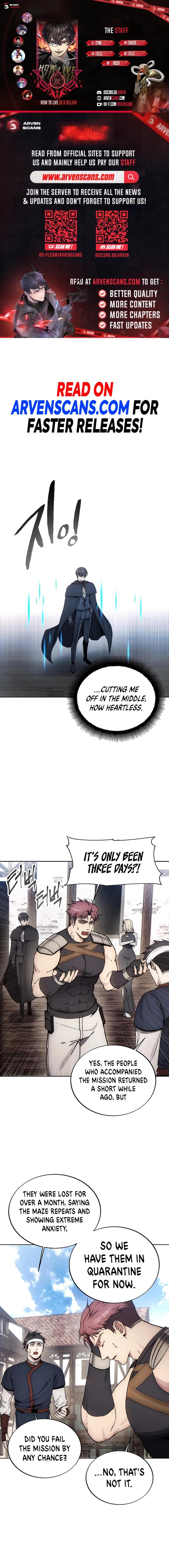 How to Live as a Villain Chap 152 - Next Chap 153