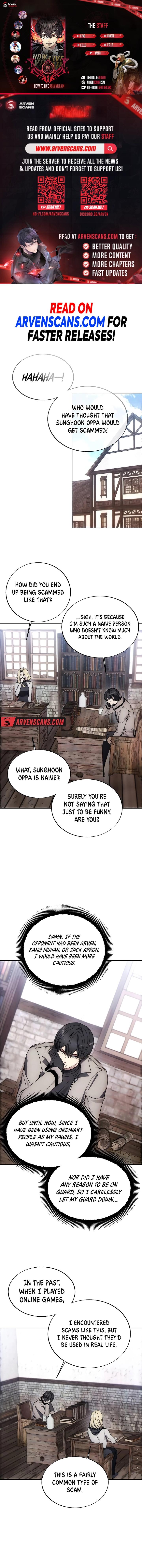 How to Live as a Villain Chap 153 - Next Chap 154