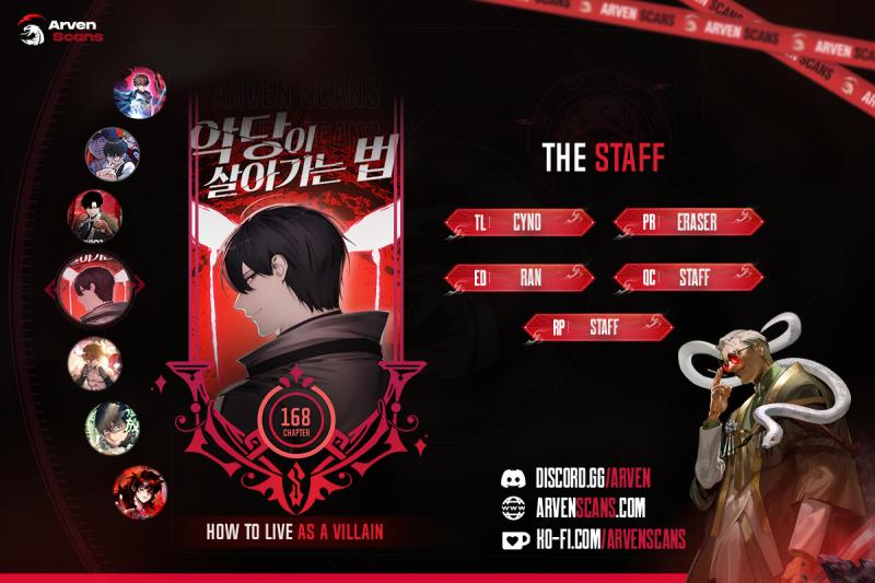 How to Live as a Villain Chap 168 - Next Chap 169
