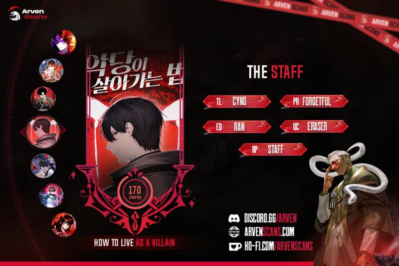 How to Live as a Villain Chap 170 - Next Chap 171